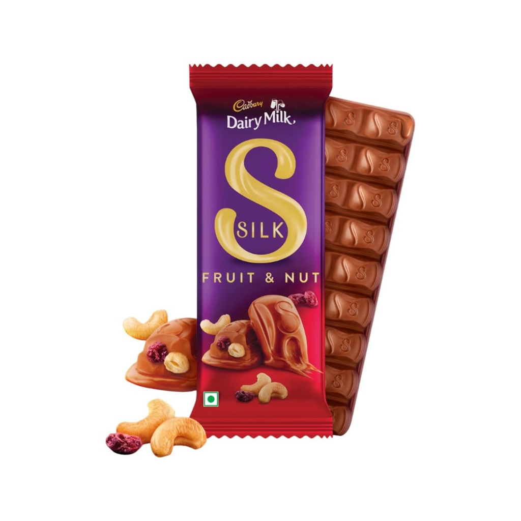 Cadbury Dairy Milk Silk Fruit & Nut Chocolate Bar 55g MRP 180