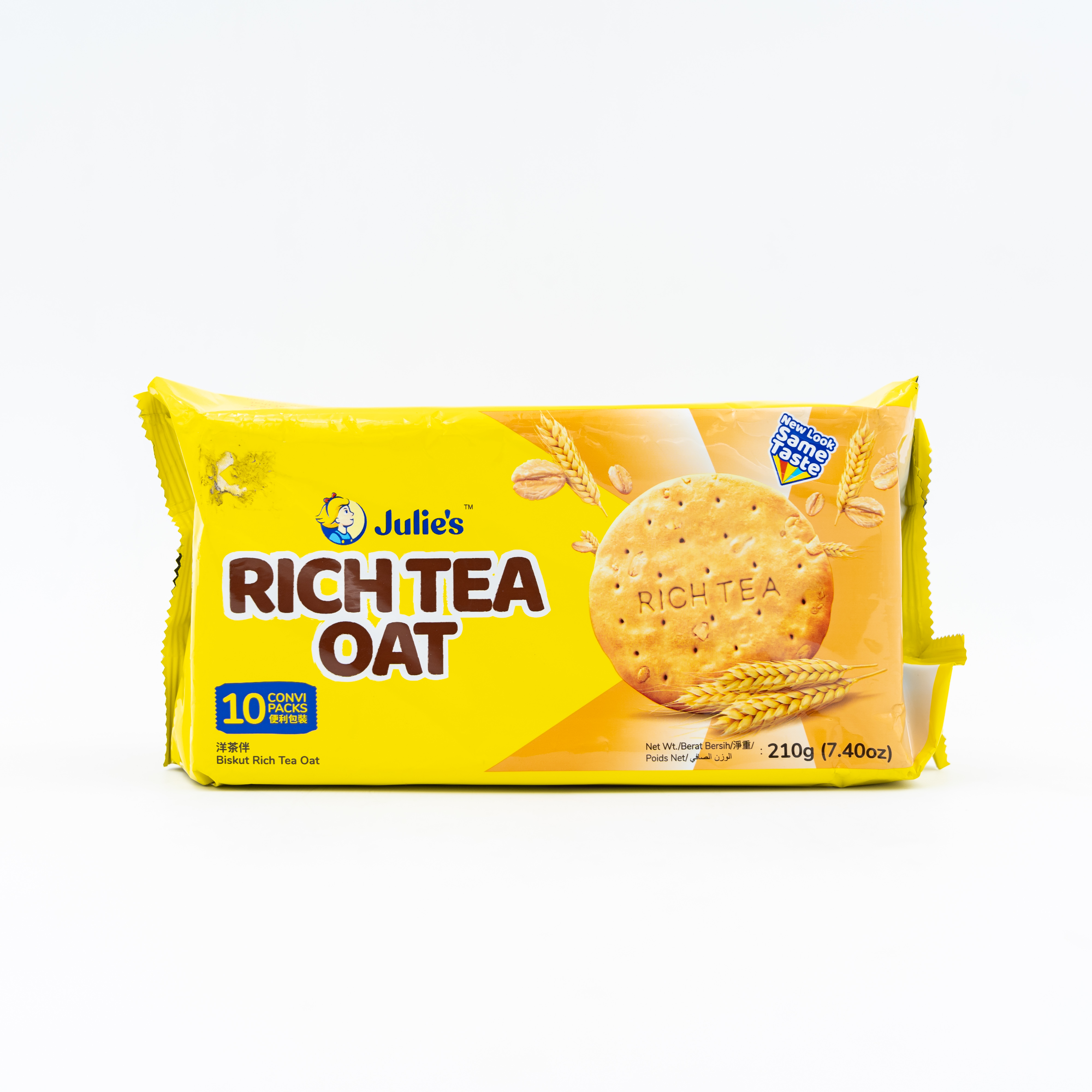Julies Rich Tea Oat Biscuits 210g MRP 499
