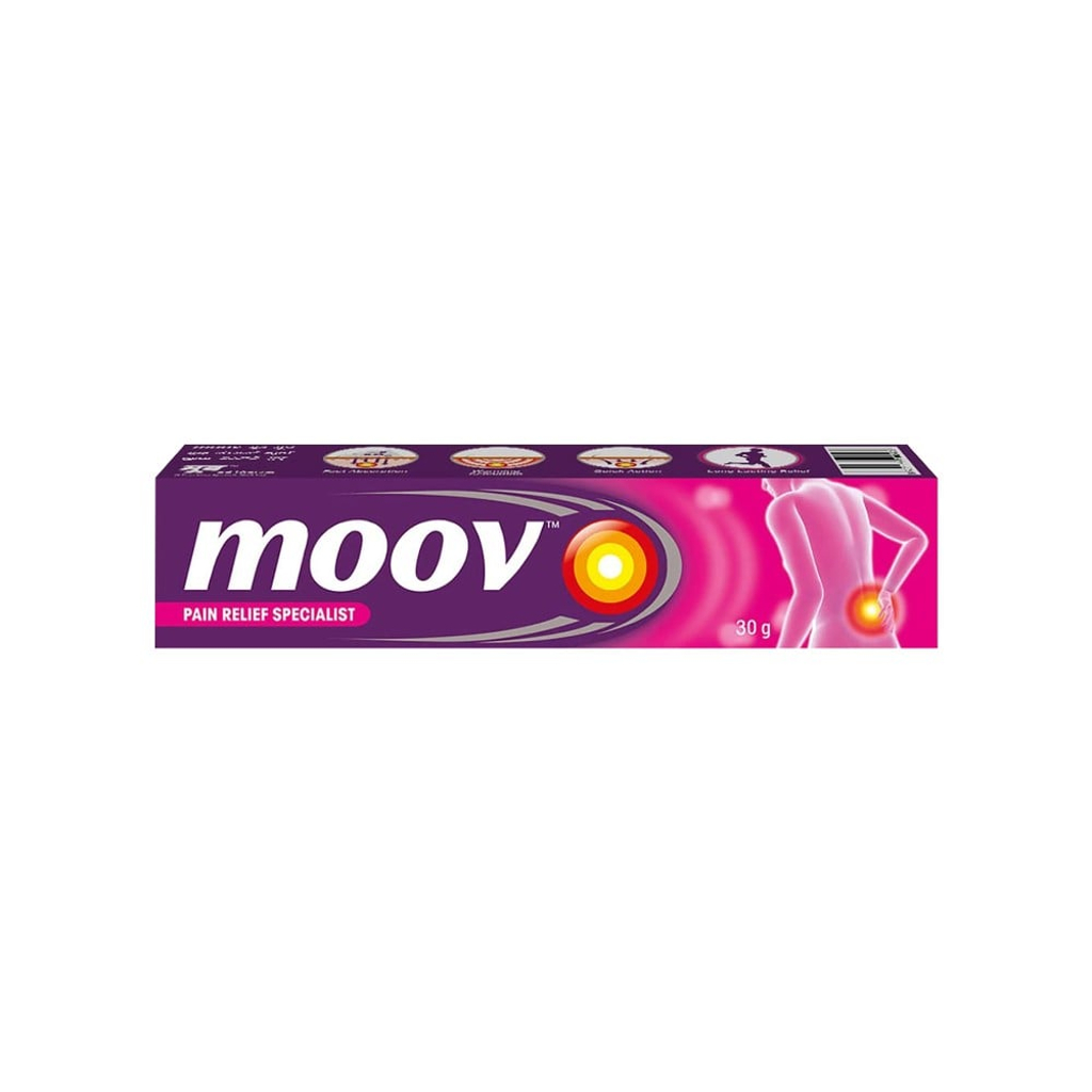 Moov Regular Cream Pain Reliever 30g MRP 254.4