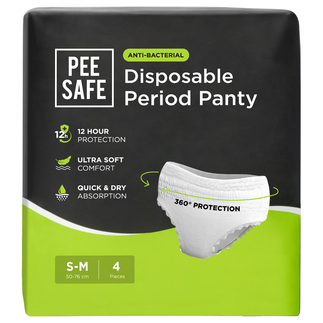 Pee Safe Disposable Period Panties S-M - Pack of 4