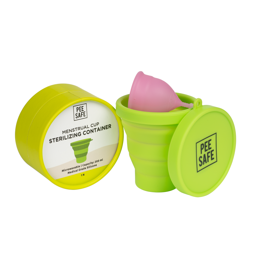 Pee Safe Menstrual Cup Sterilizing Container - 1N