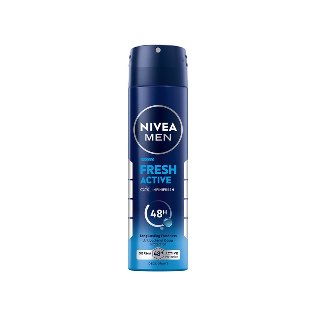 Nivea Fresh Male Deo Spray 150mL MRP 425