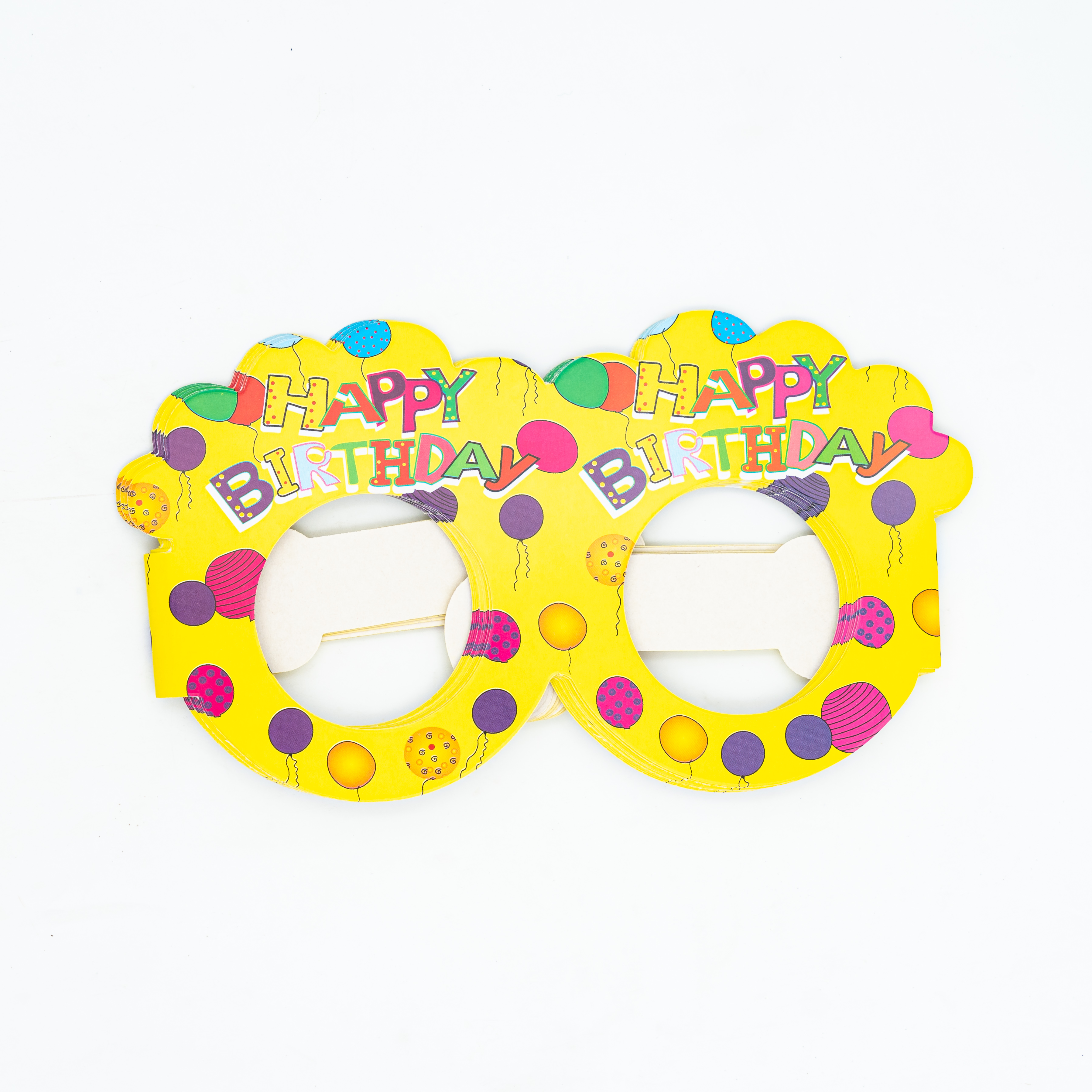 Birthday Mask (Dark Yellow) Party Items MRP 119