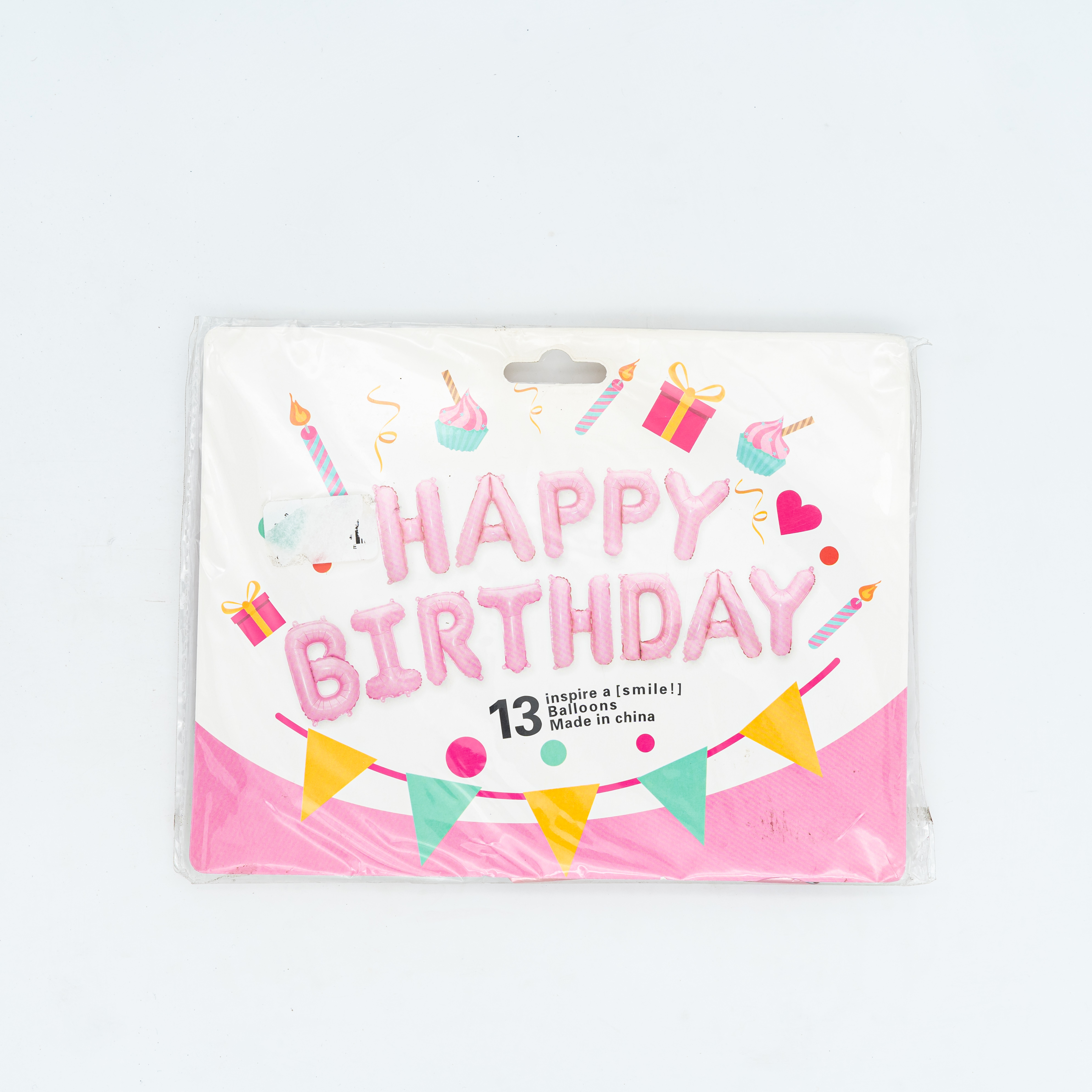 Birthday Foil Ballon inch Set 13pcs MRP390