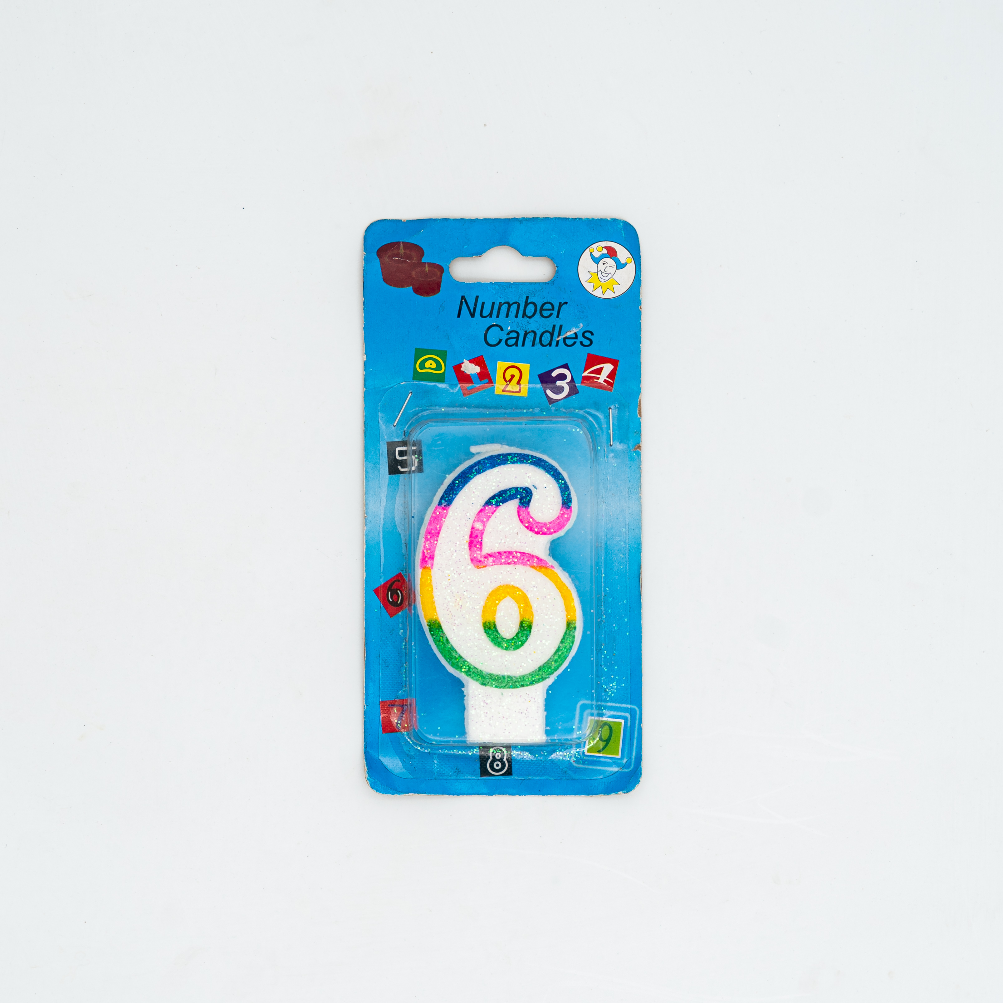 Birthday 6 Number Candle Party Items MRP 34