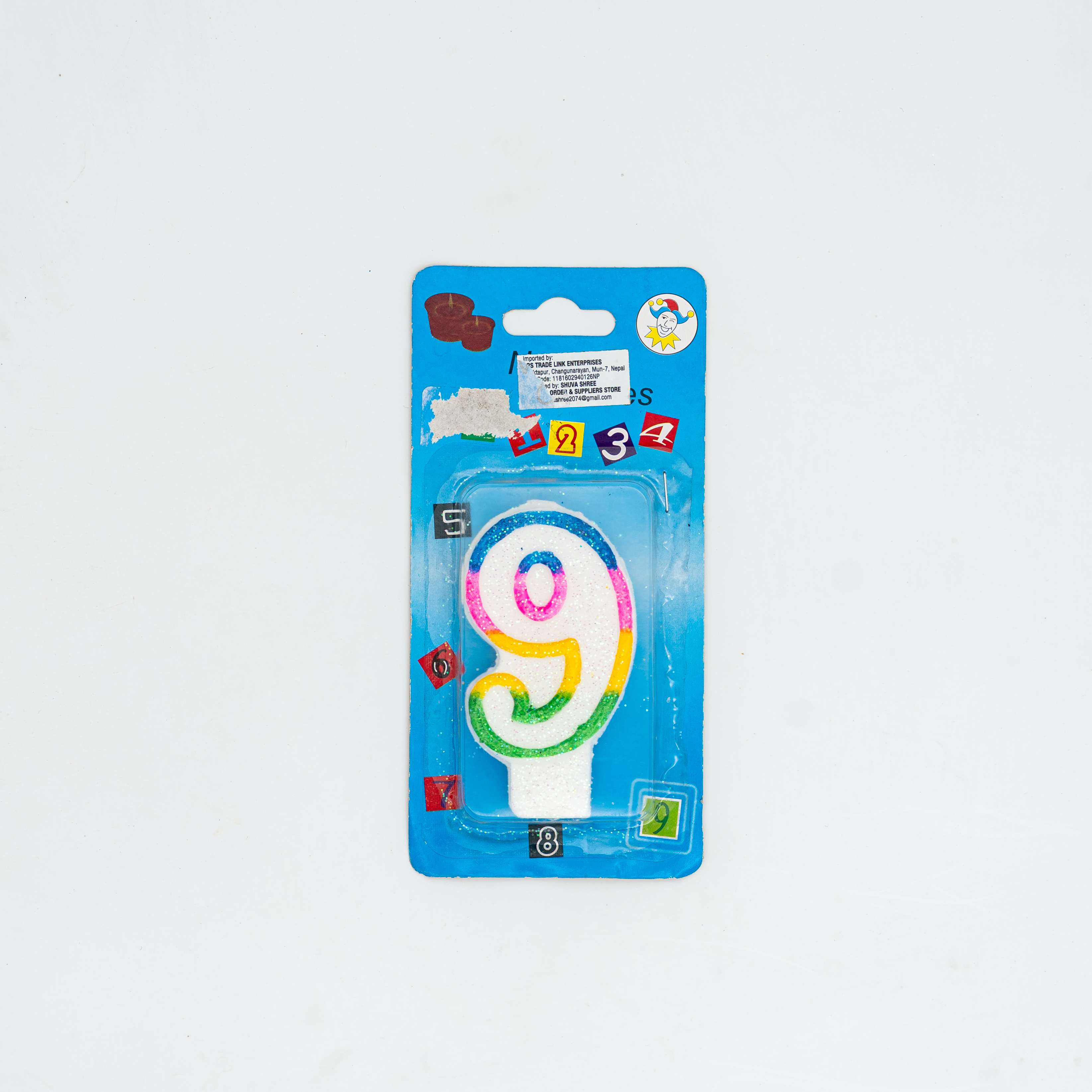 Birthday Number Candle MRP34