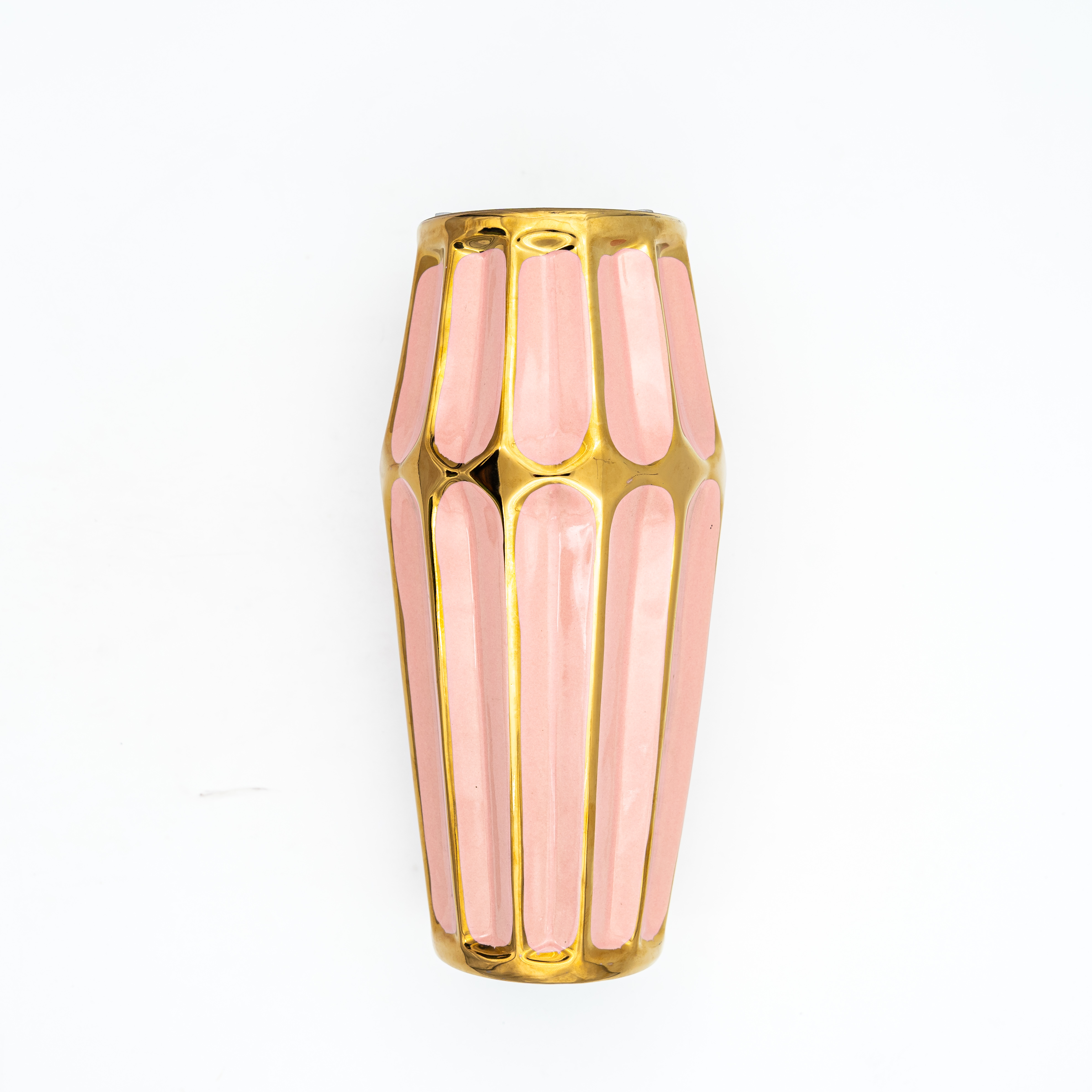 Ceramic Flower Vase Pink Mandal Design MRP2225
