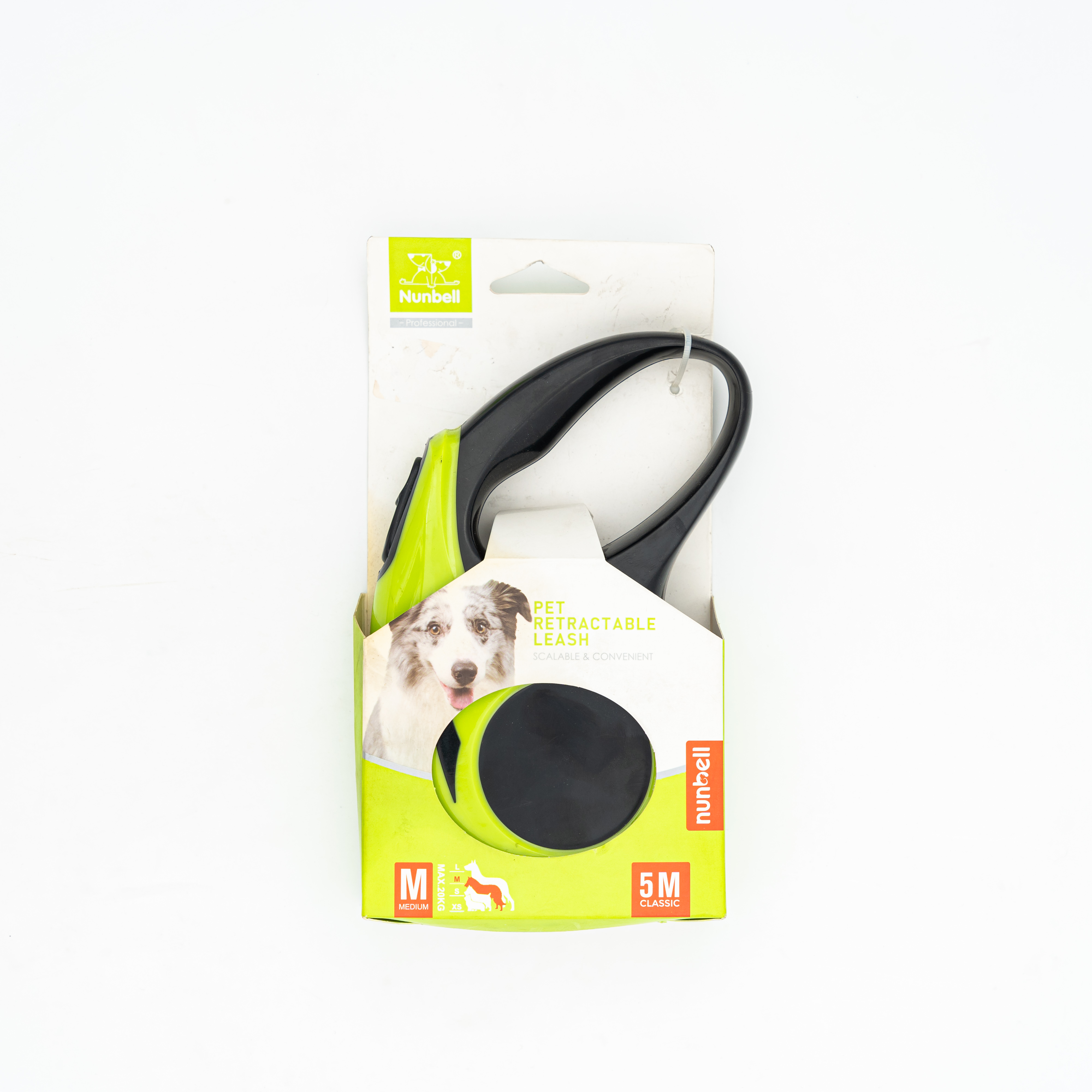 Nunbell Dog Belt with Handle 5 Meter For Medium Size Dog Max 20kg-(Green) Pet Accessories 20kg MRP 1031