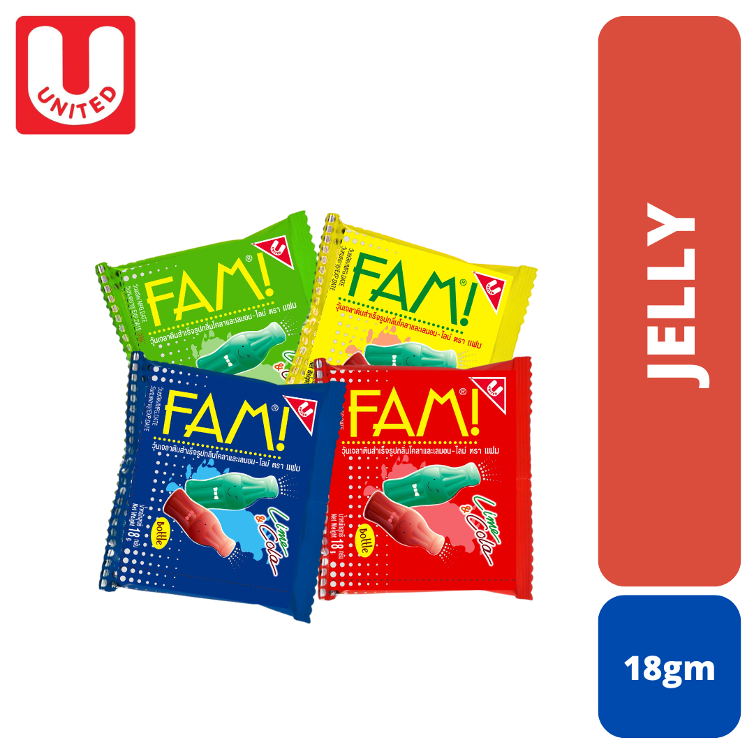 United Fam Bottle Gummy Jelly (18g)