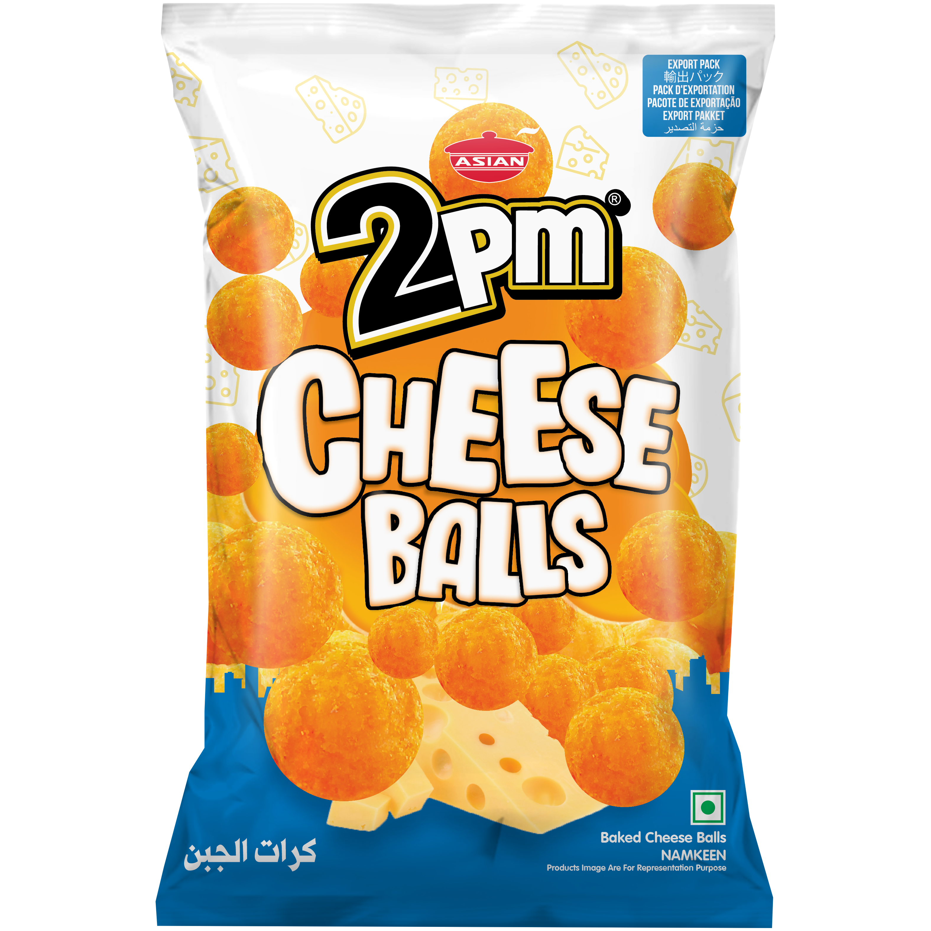 2PM Cheese Ball white 60g MRP60