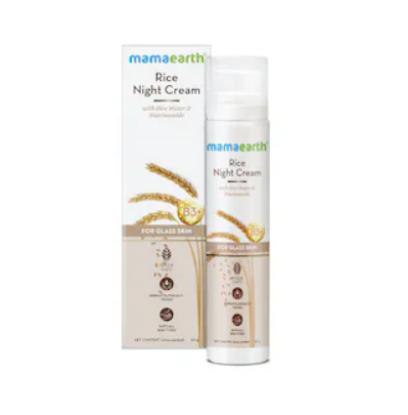 Mama Earth Rice Night Face Creams 50g MRP 958.4
