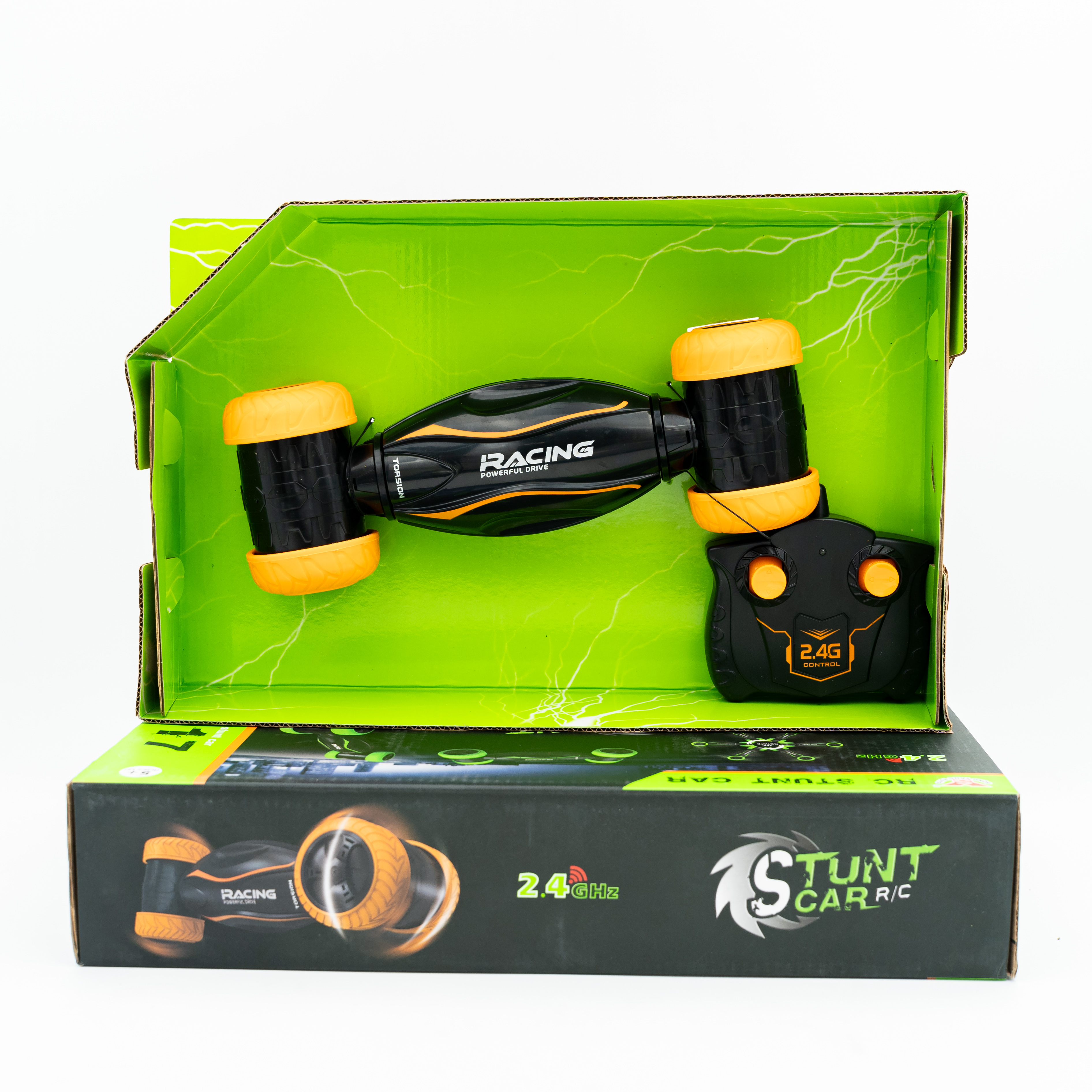 Big Remote Radio Control Stunt Car (Orange) Toy Vehicles MRP 2942