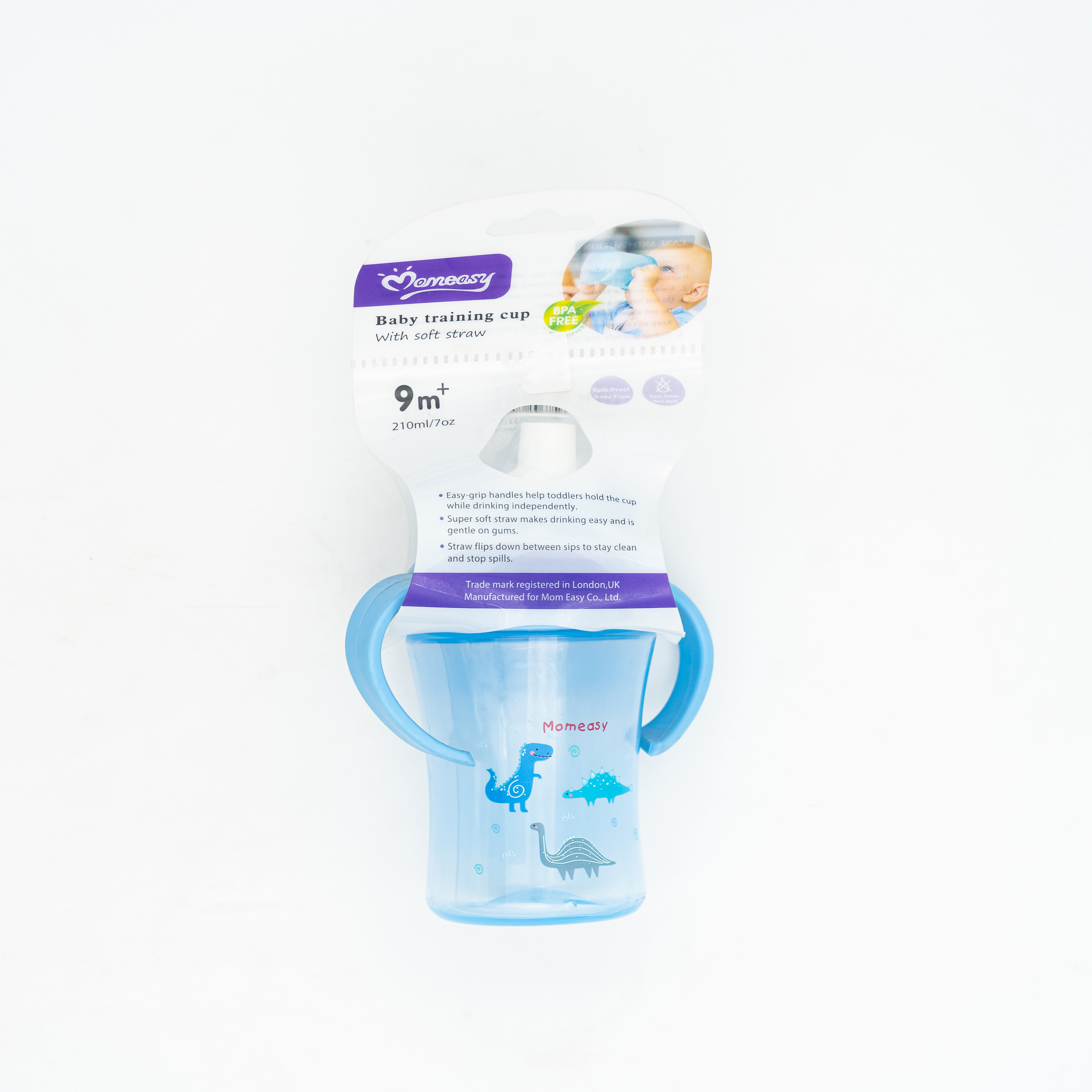Momeasy Baby Milk Bottle 210ml for 9 month+ (Blue) Baby Accessories MRP 745