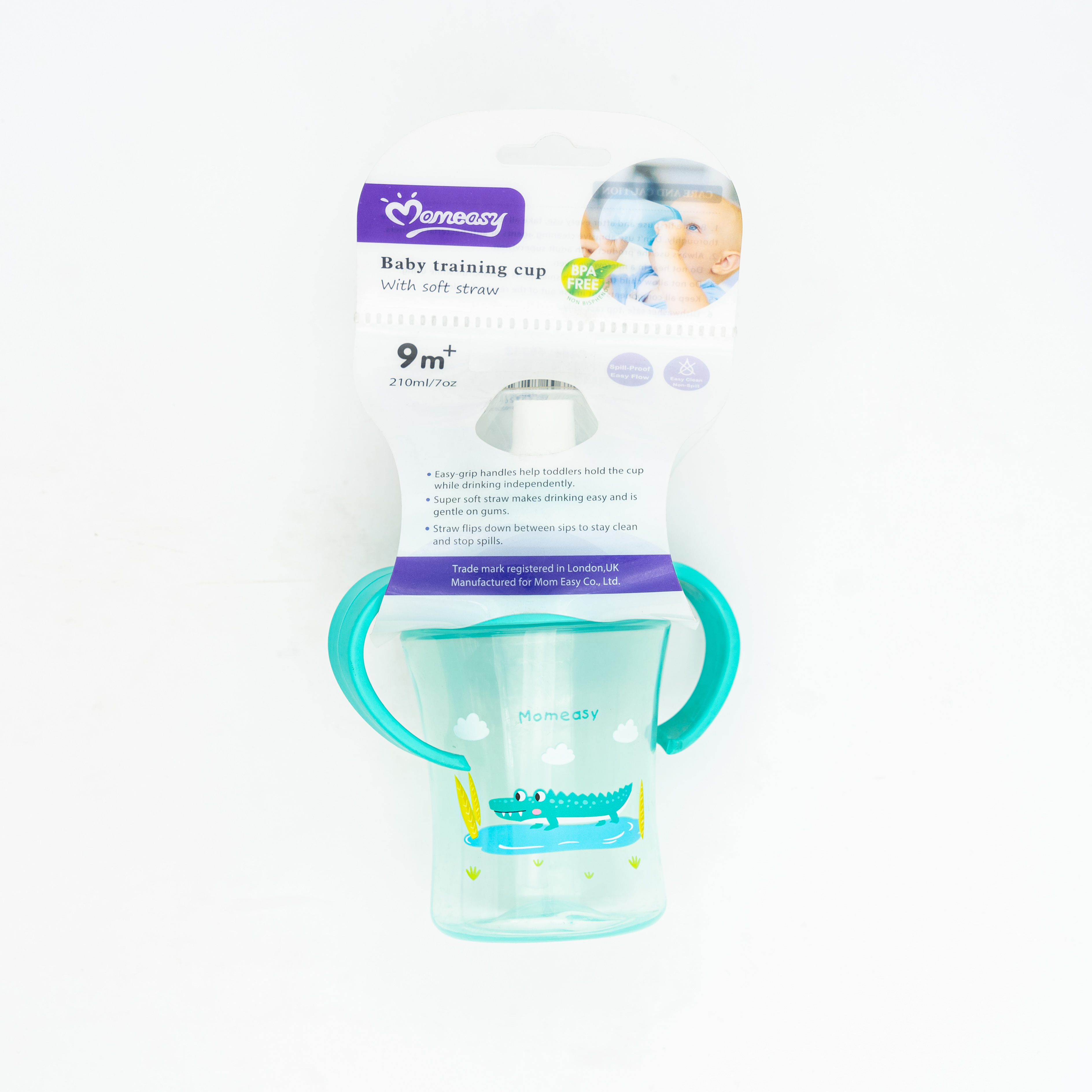 Momeasy Baby Milk Bottle 210ml for 9 month+ (Green) Baby Accessories MRP 745