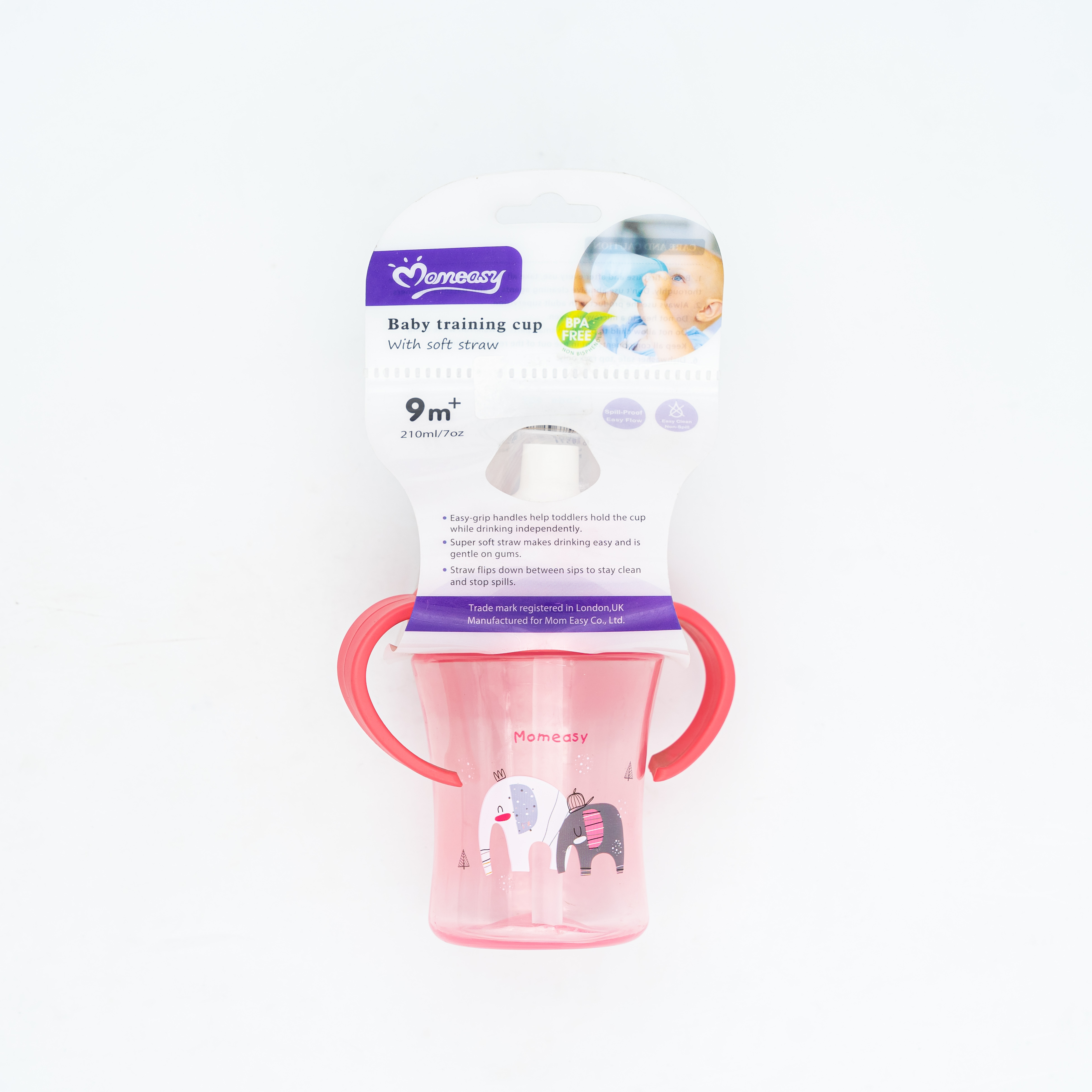 Momeasy Baby Milk Bottle for month+ 210mL MRP745