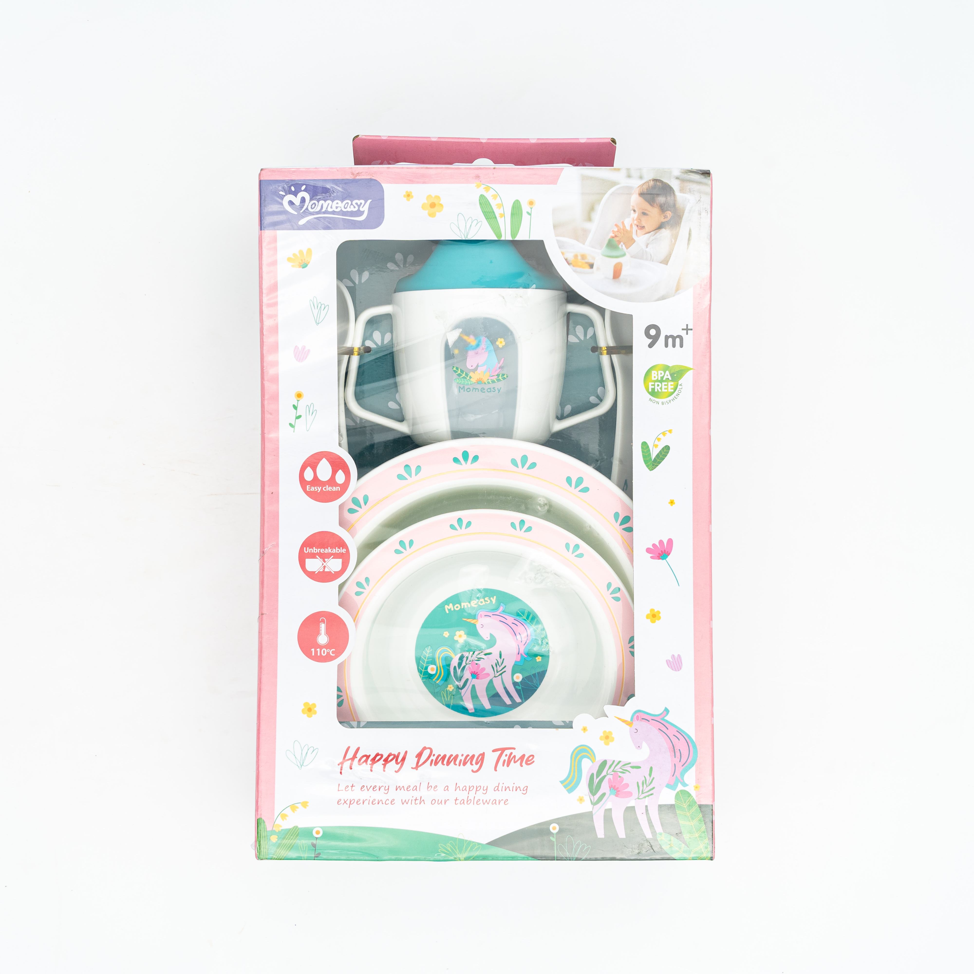 Momeasy Feeding Bowl Set with Water Bottle MRP1785