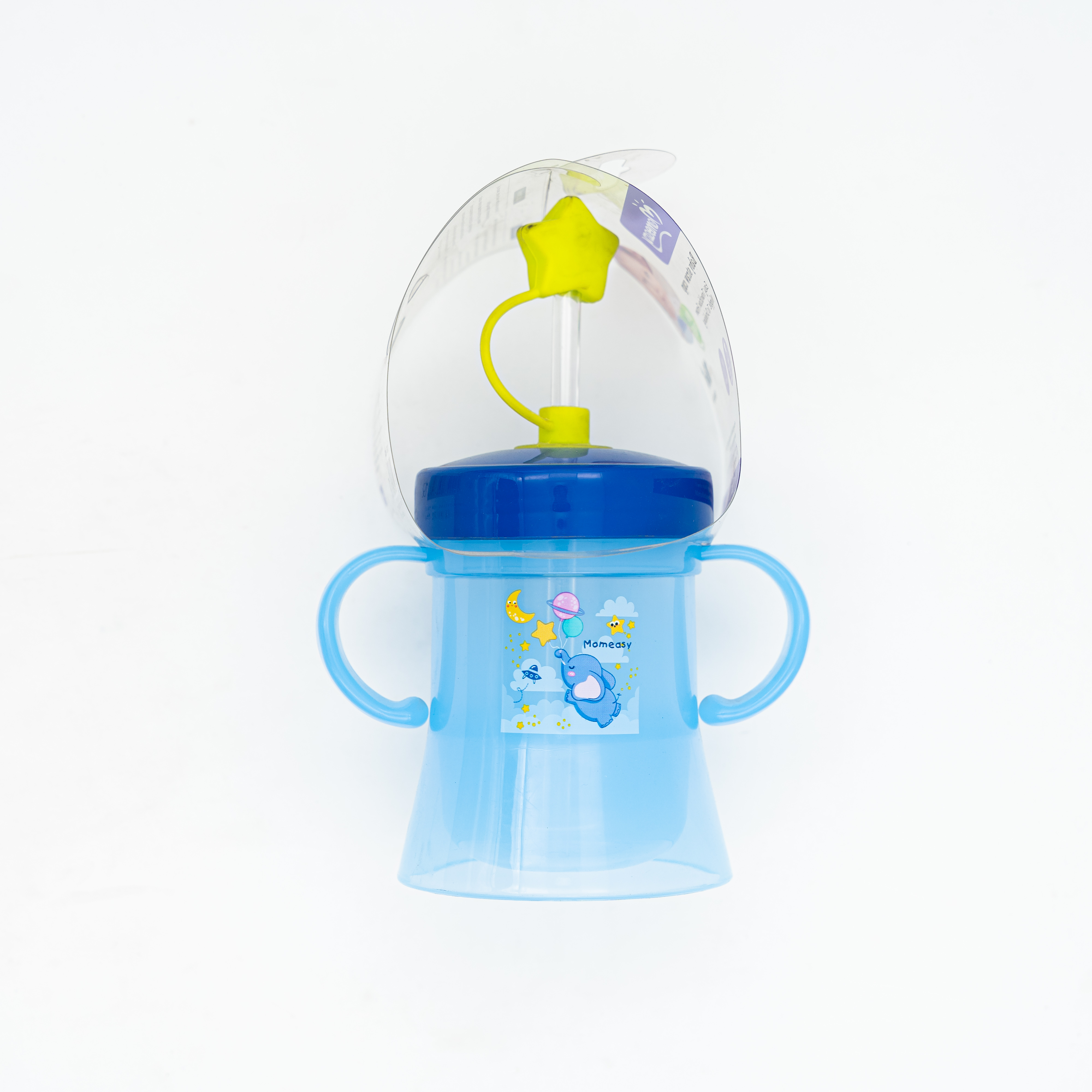 Momeasy Baby Straw Cup 180ml for 18month+ (Blue) Baby Accessories MRP 885
