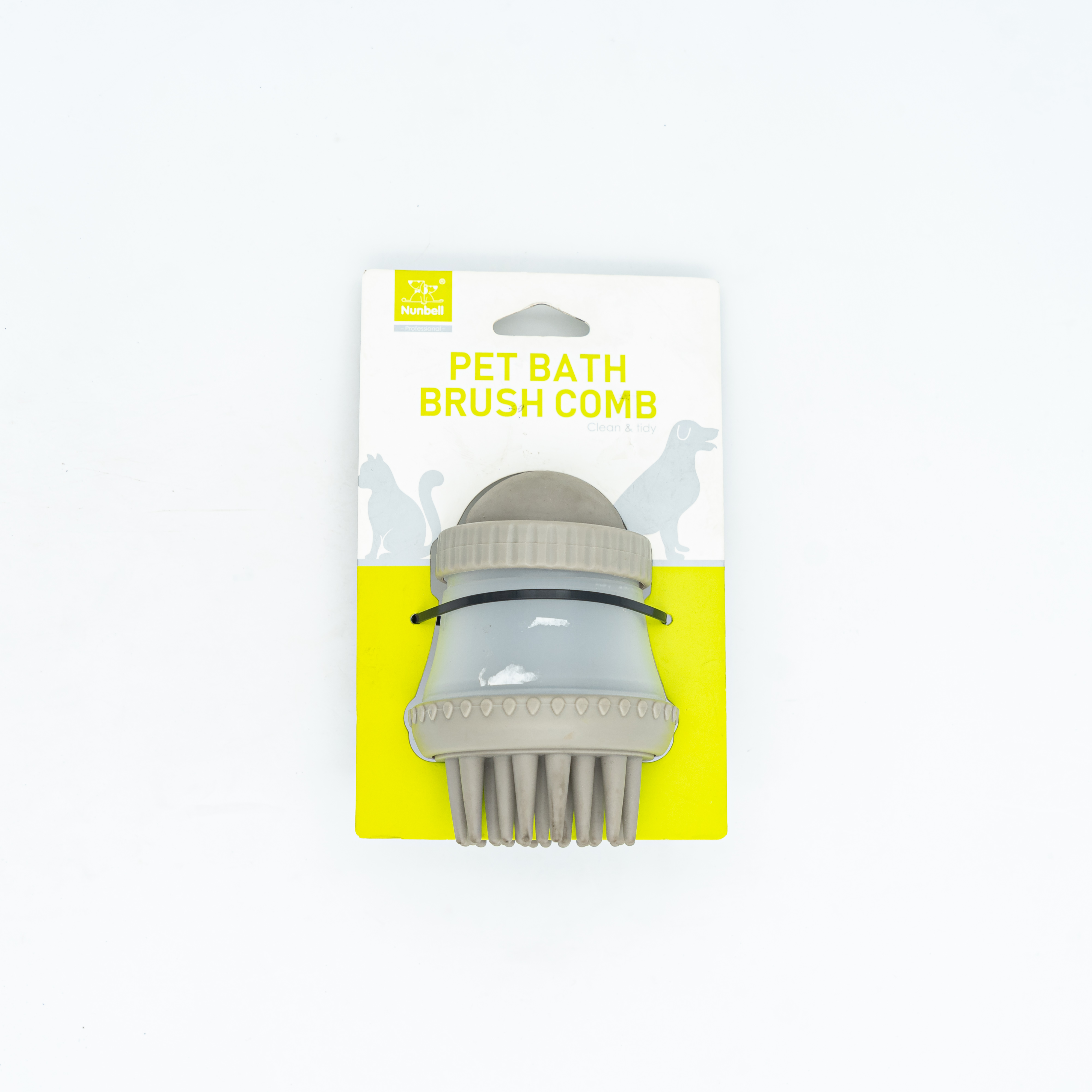 Nunbell Pet Bath Brush Comb( Blue) Pet Accessories MRP 470