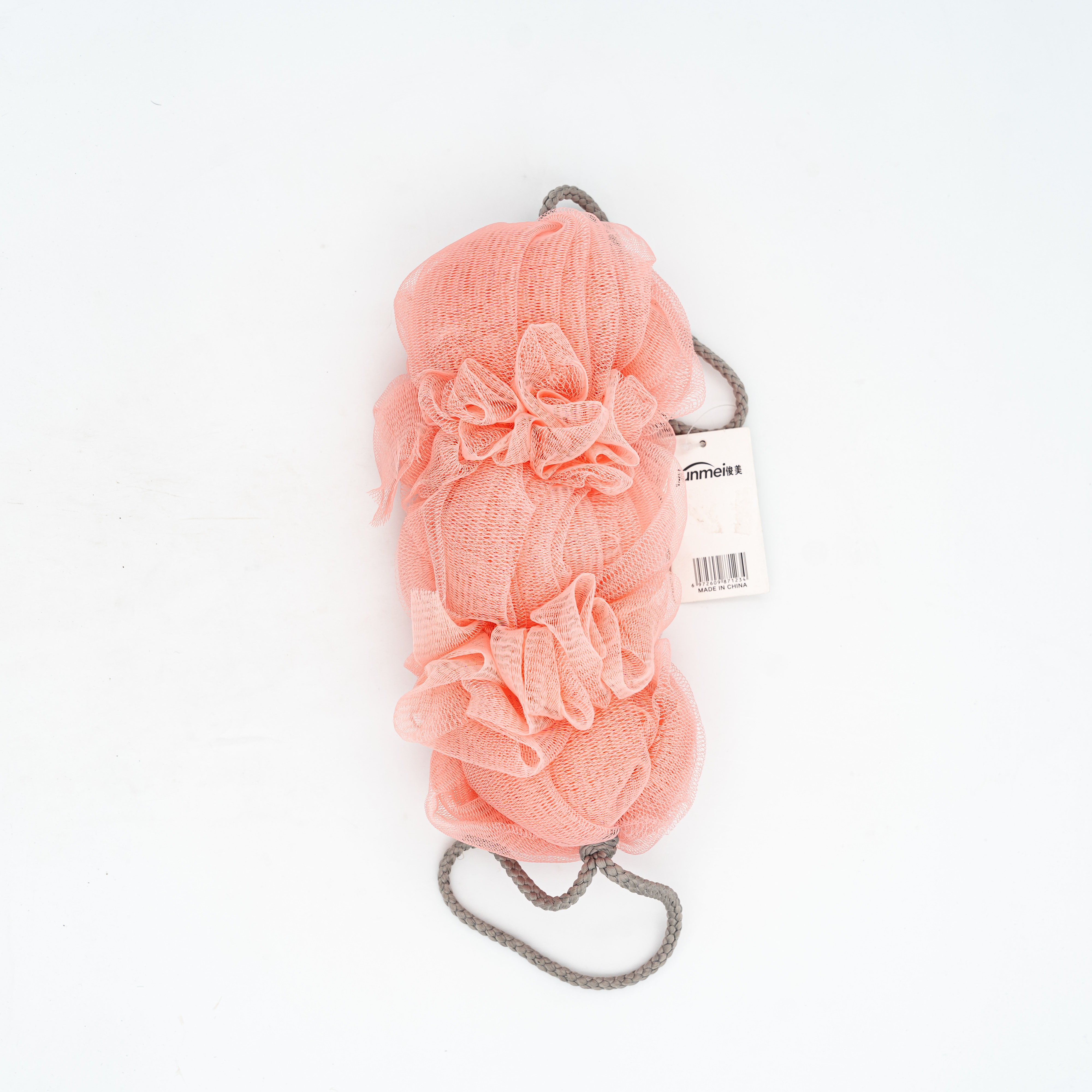 Stretchable Long Loofah With Two Rope Handle MRP300