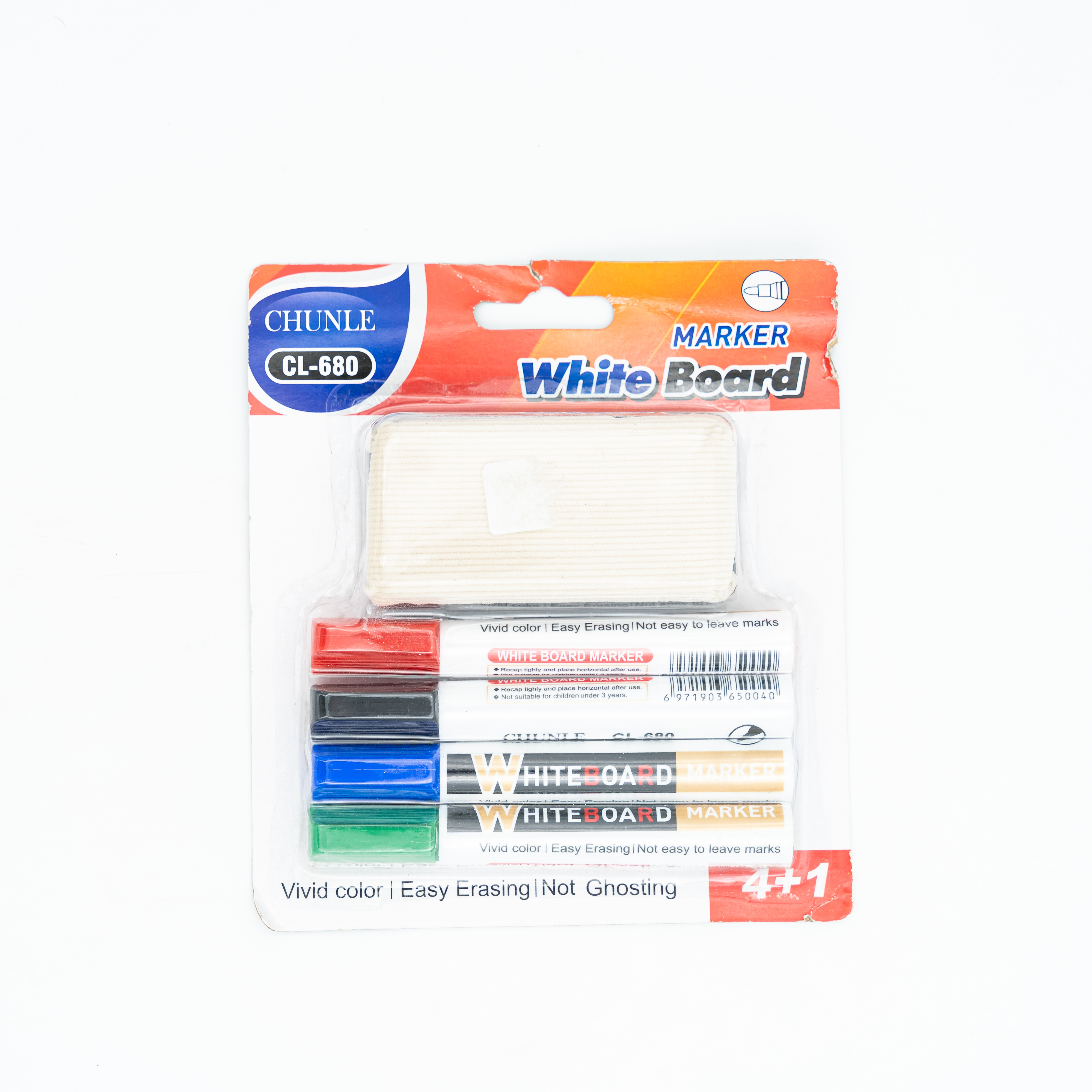 White Board Marker Color with Duster Set MRP220