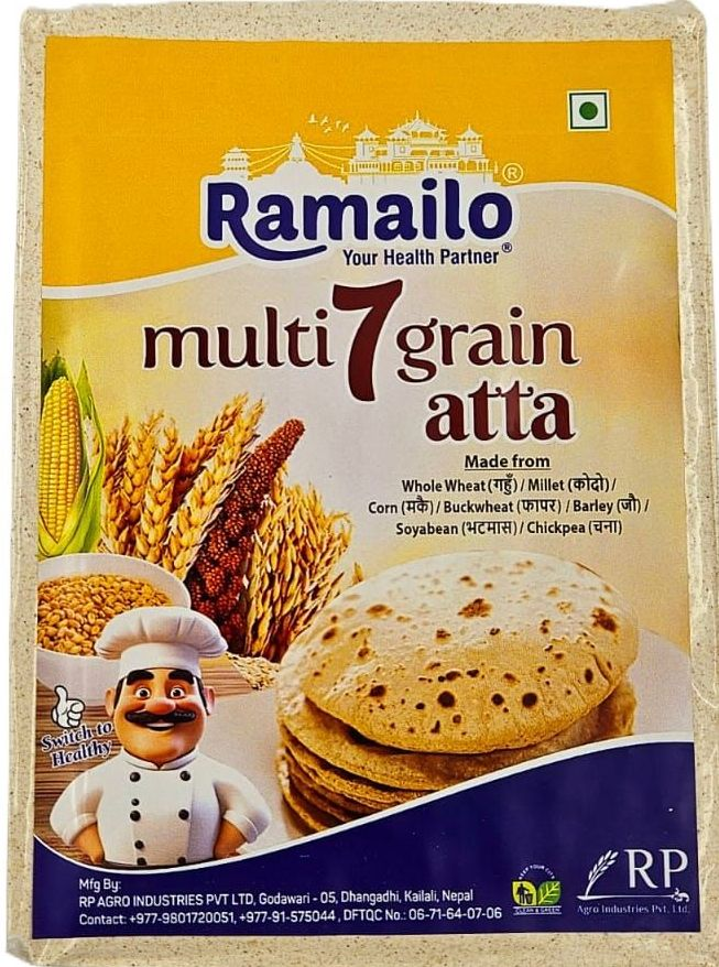 Ramailo Multi 7- Grain Aata Aata 1kg MRP 190