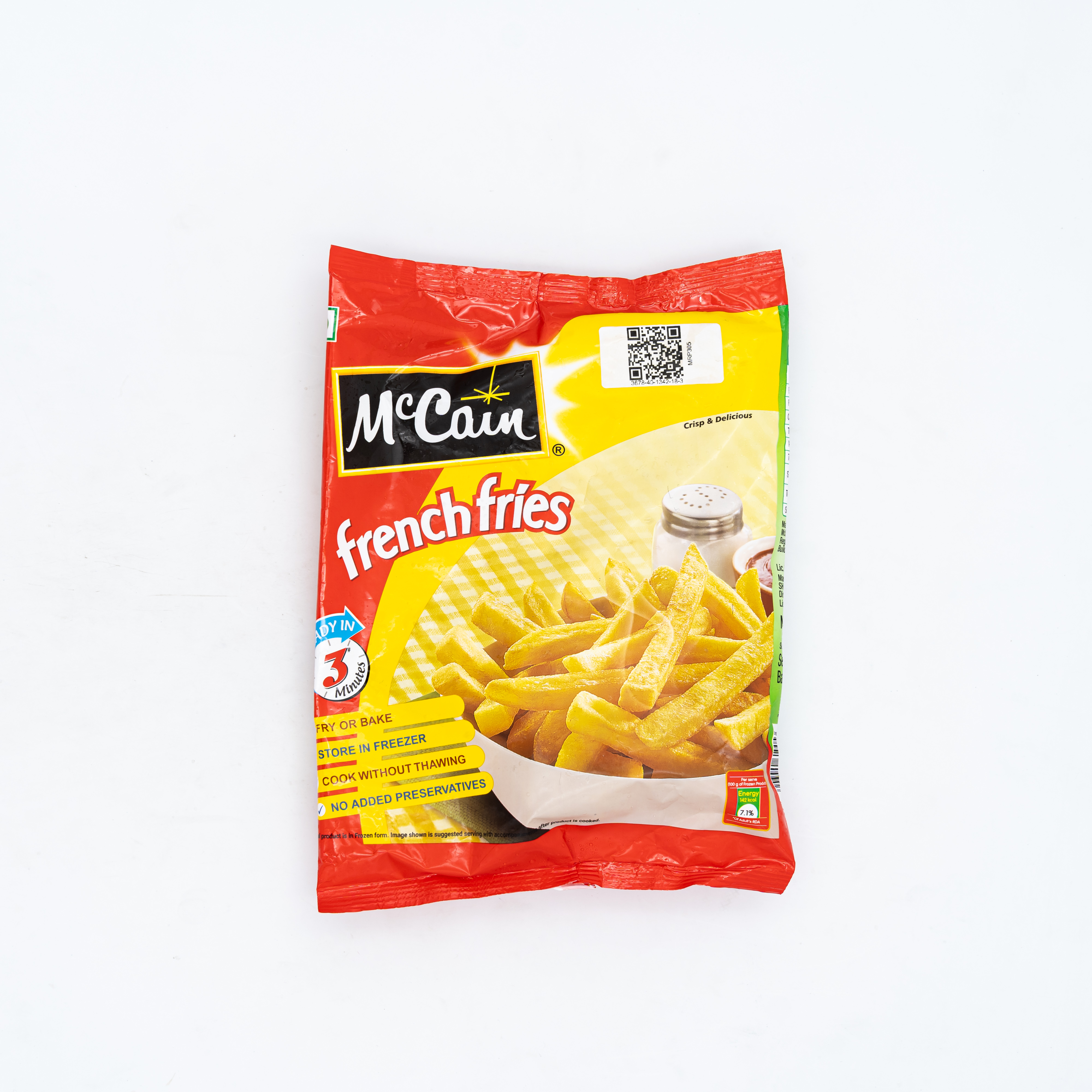 McCain French Fries Veg Frozen 420g MRP 305