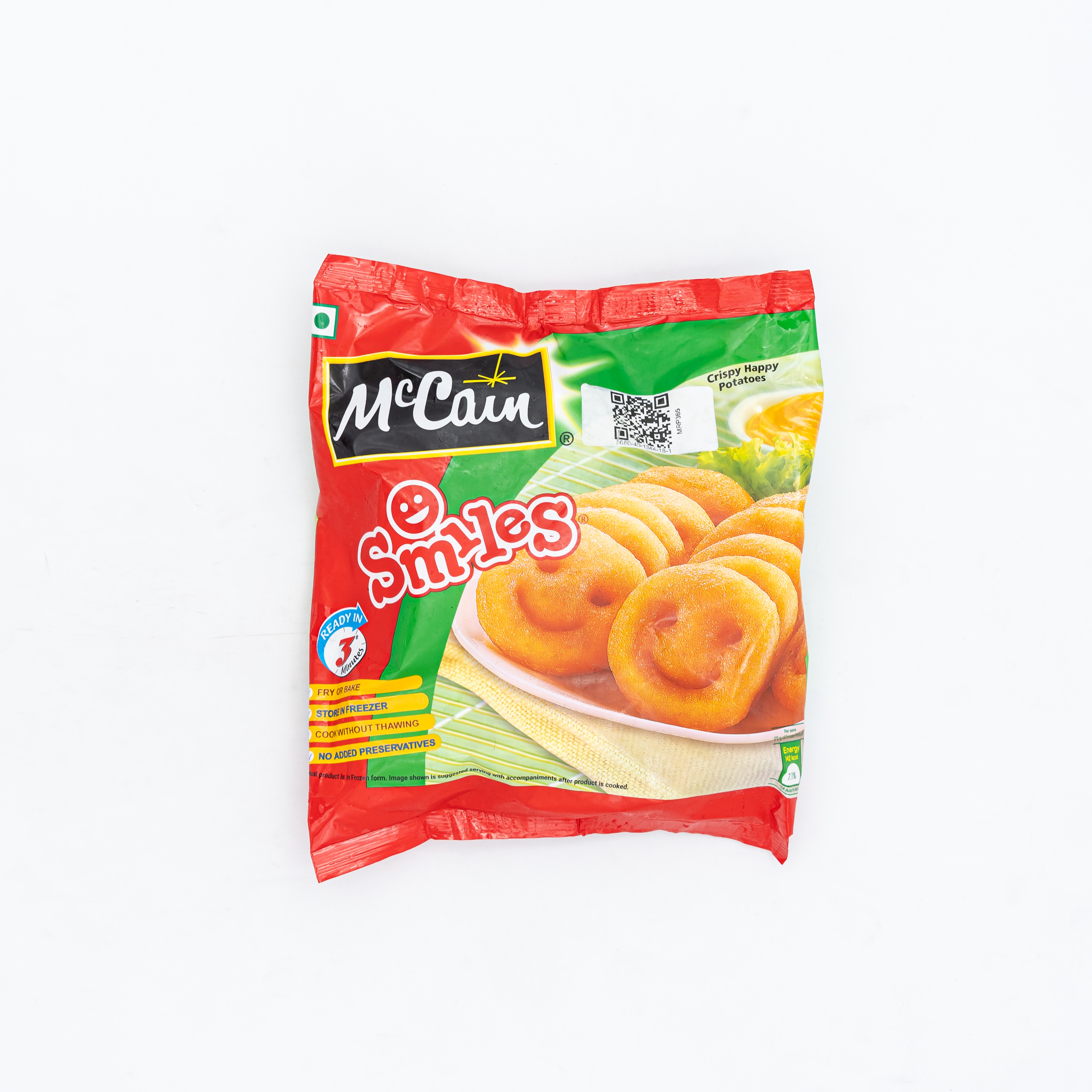 McCain Smile Veg Frozen 415g MRP 365