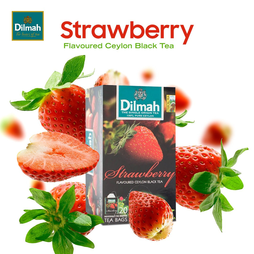 Dilmah Strawberry Flavoured Tea MRP 295