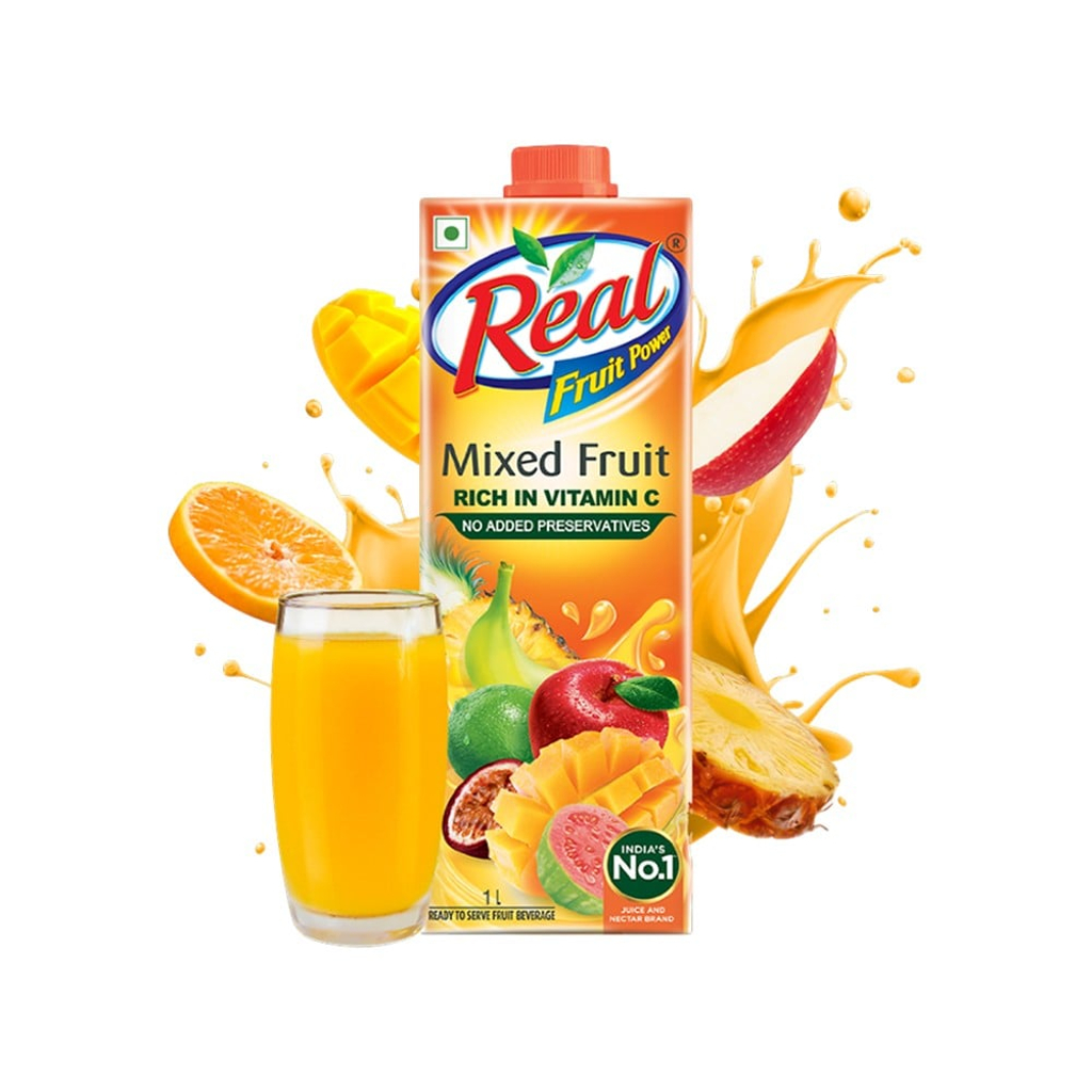 Real Fruit Power Mixed Fruit Juice 1L MRP 290