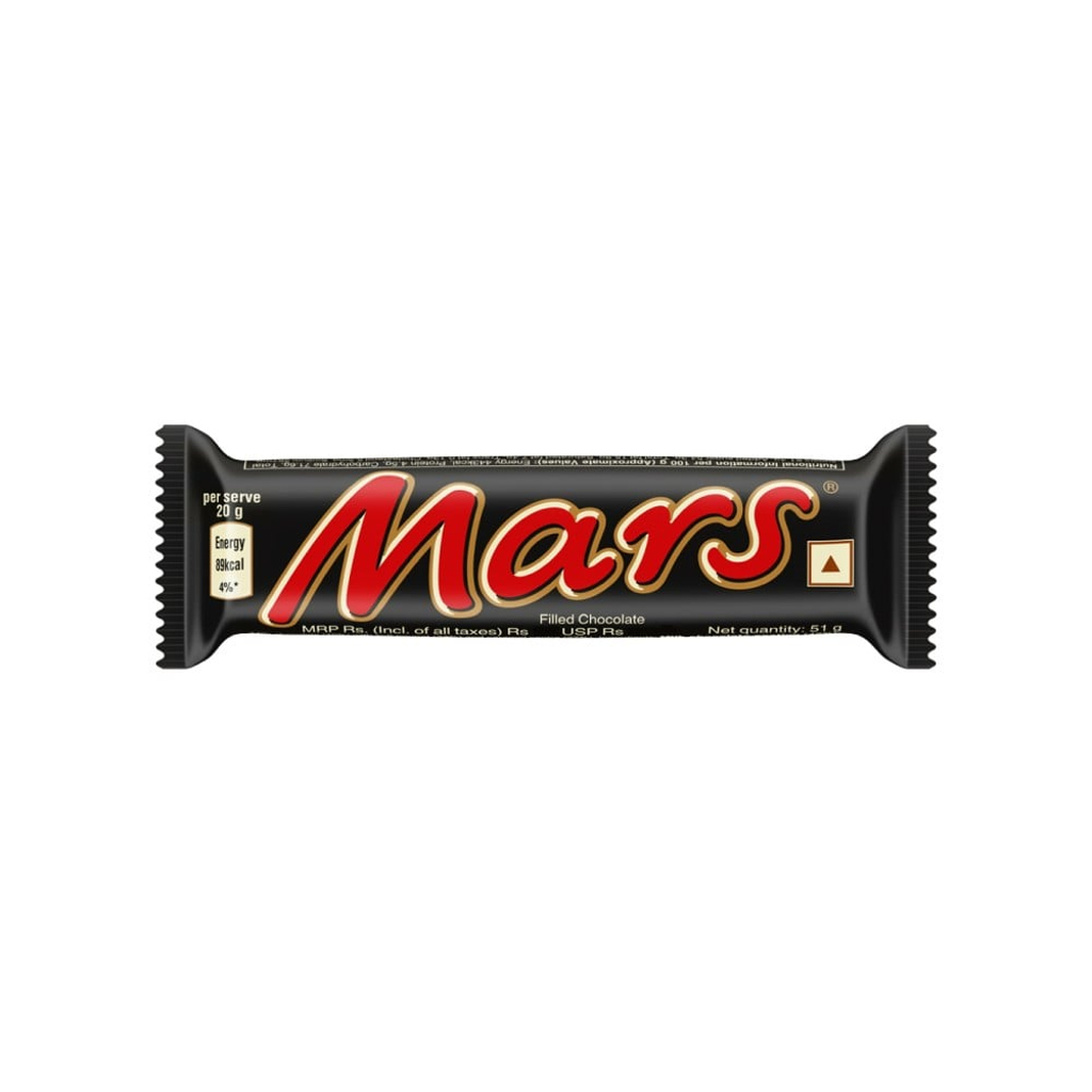 Mars Soft Chocolate Bar 51g MRP 120