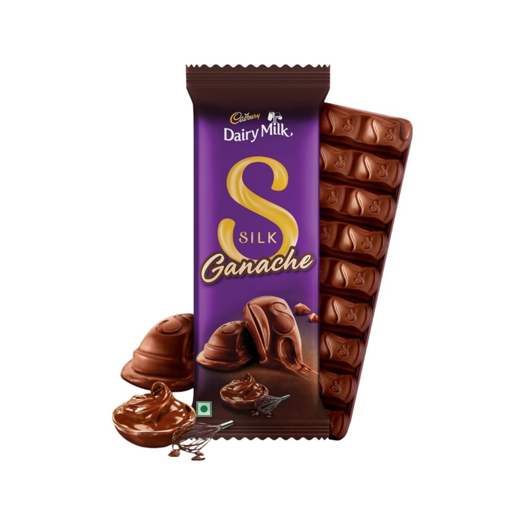 Cadbury Dairy Milk Silk Ganache Chocolate Bar 58g MRP 180