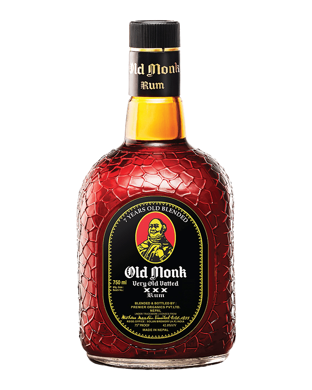 old monk rum 750mL MRP2000