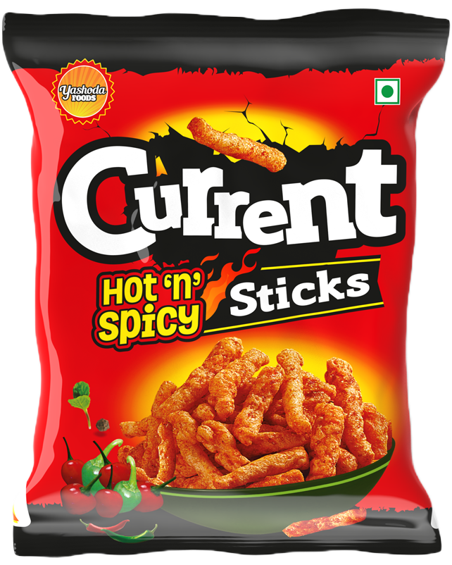 CURRENT HOT & SPICY STICKS 80GX60P