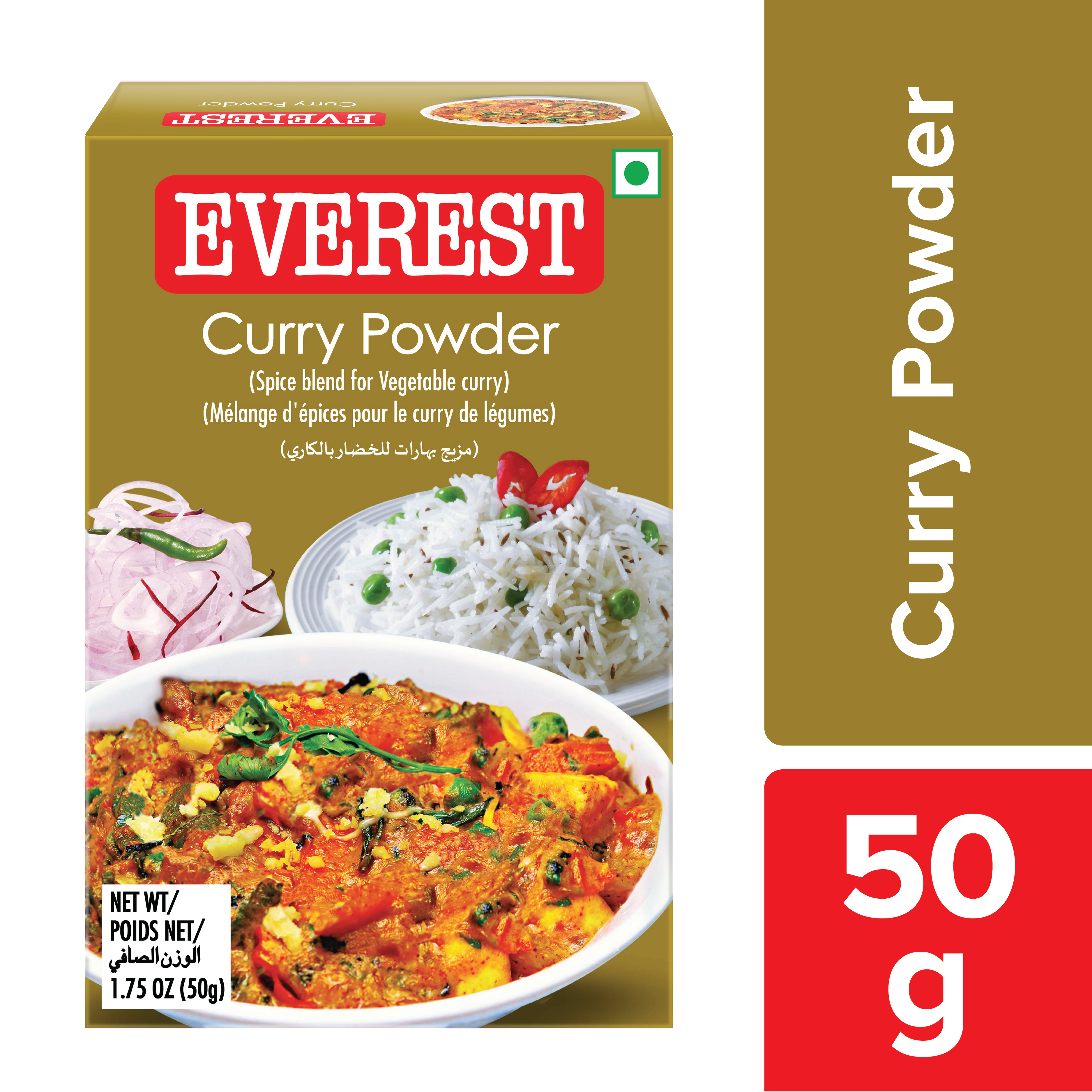 Everest CURRY POWDER Powdered Spices 50g MRP 121