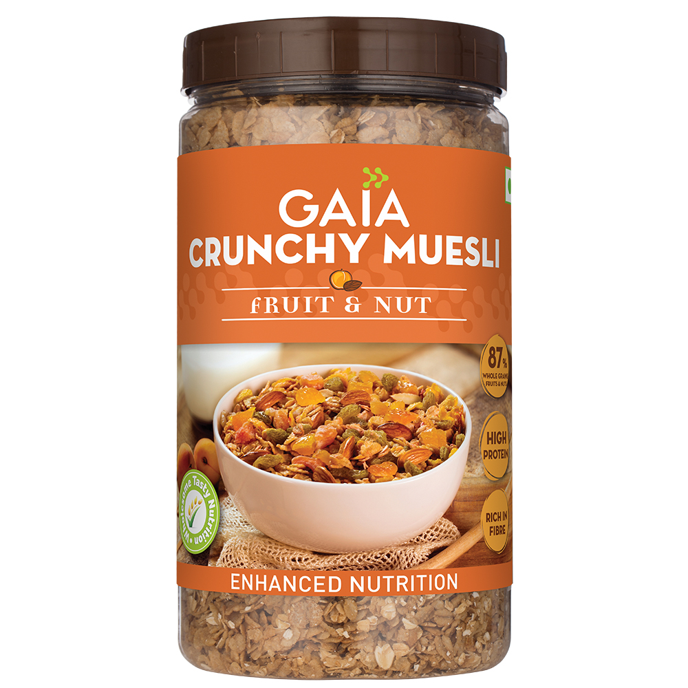 Gaia Muesli Fruit & Nut-1Kg