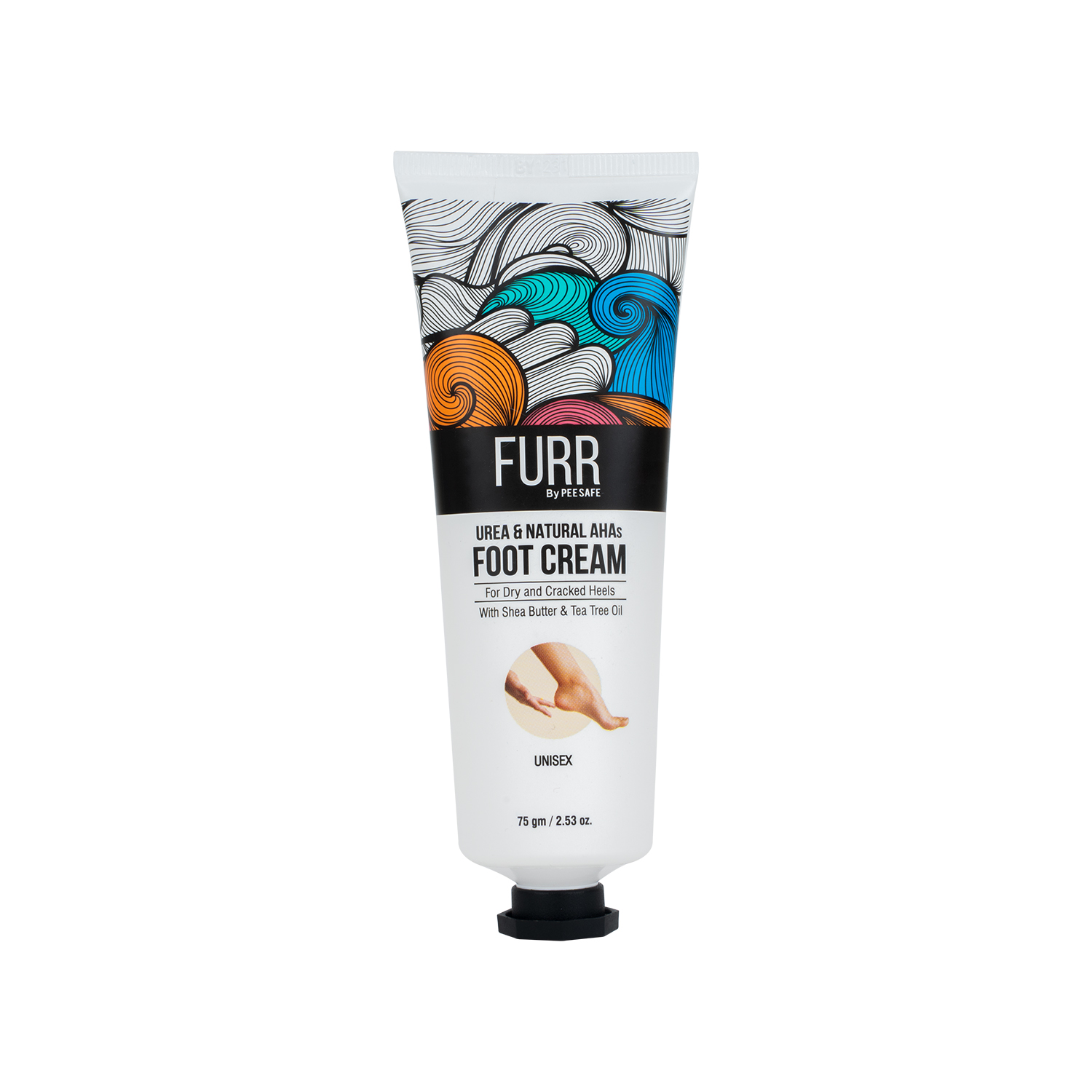 Furr By Pee Safe Urea & Natural AHAs Foot Cream - 75g