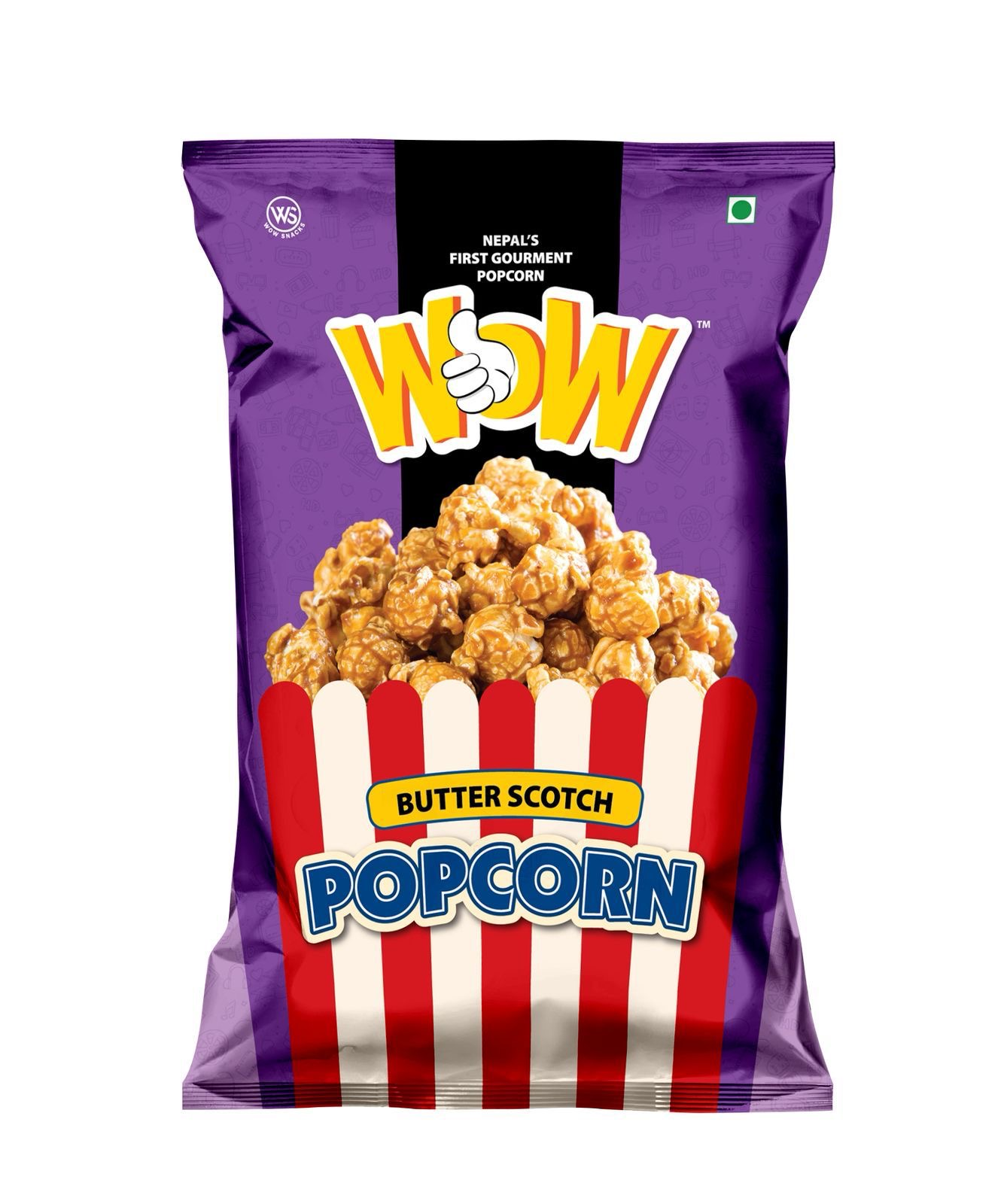 Wow Butter Scotch Gourment Popcorn Family Pack 200g MRP350