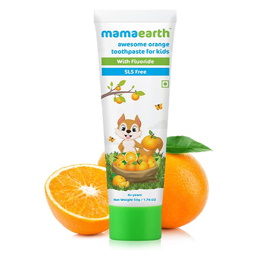 Mama Earth Sulfate Free Awesome Orange Tooth Paste MRP 238.4