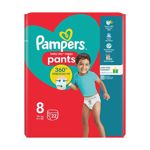Pampers Pants 22'S Baby Diapers MRP 2238