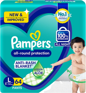 Pampers Pant 64'S Baby Diapers MRP 2318
