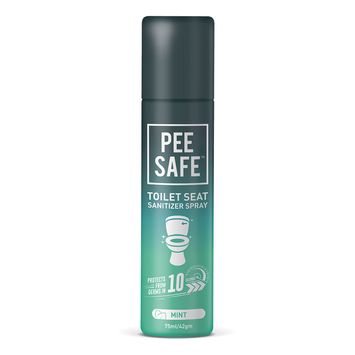 Pee Safe Toilet Seat Sanitizer Spray 75 ML Mint