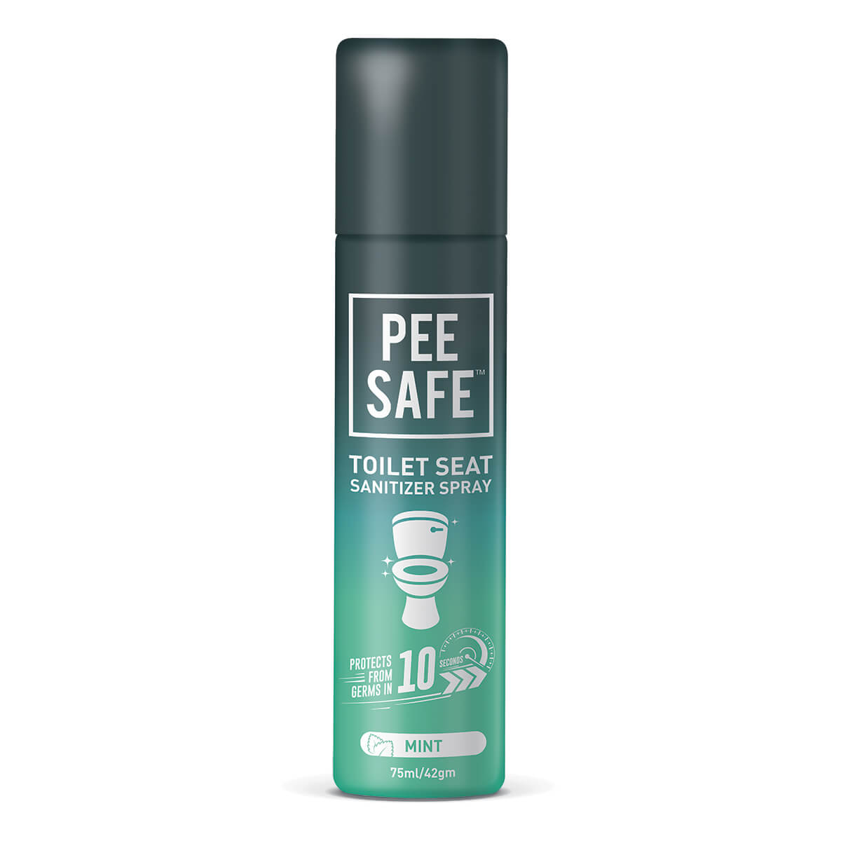 PeeSafe Mint Toilet Seat Sanitizer 75mL MRP 288