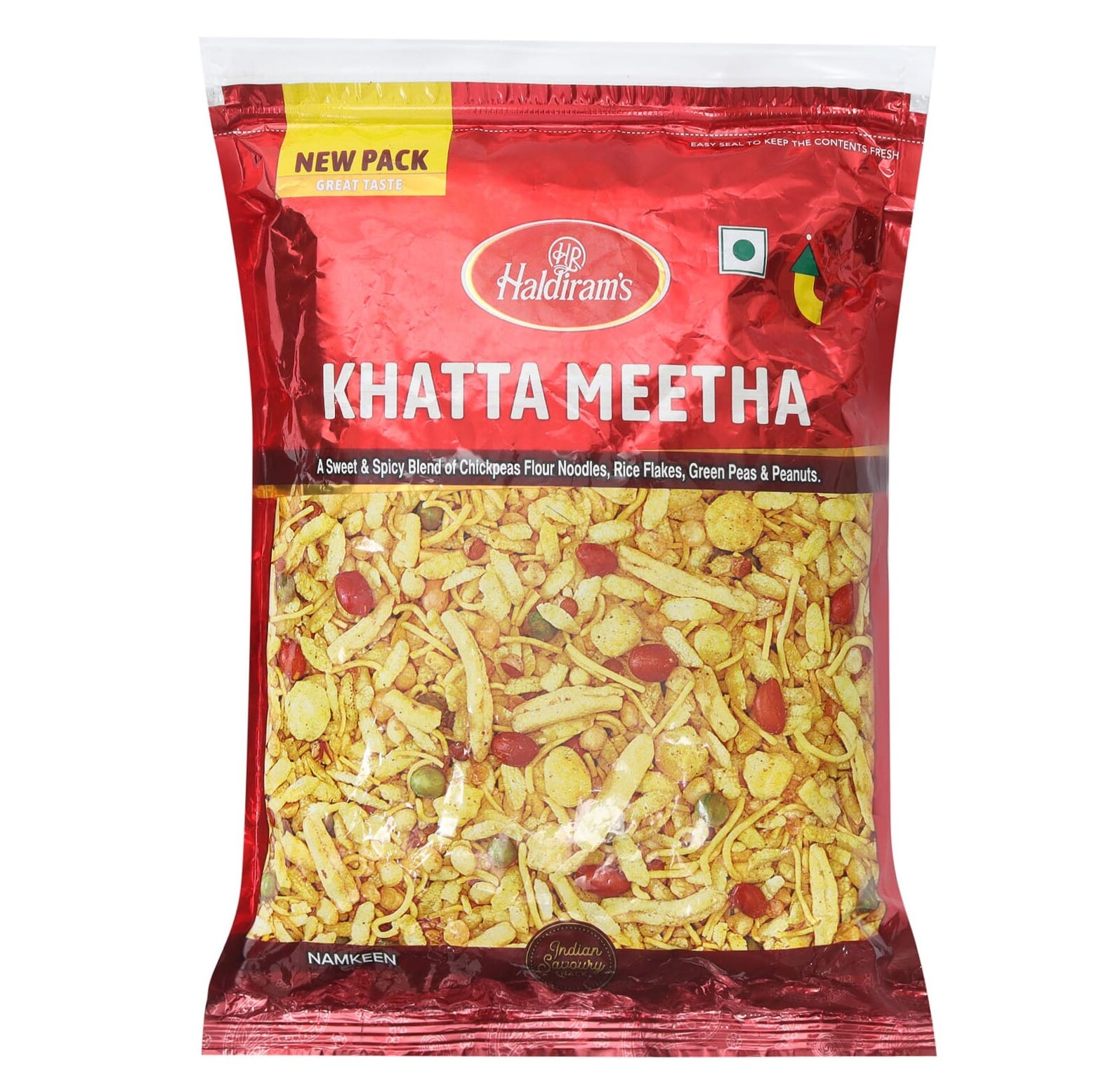 Haldiram Khatta Meetha Namkeen 360g MRP 247
