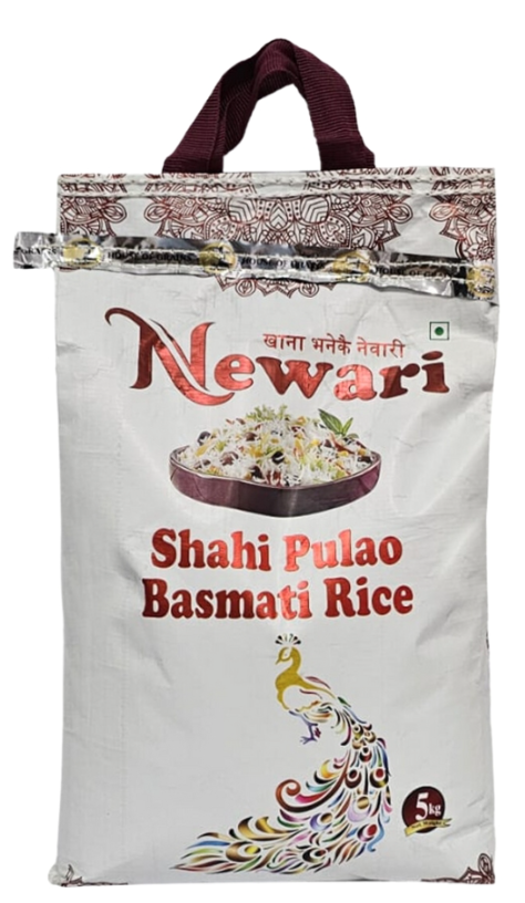 Newari Premium Shahi Pulao Long Grain Rice 5 kg MRP 995
