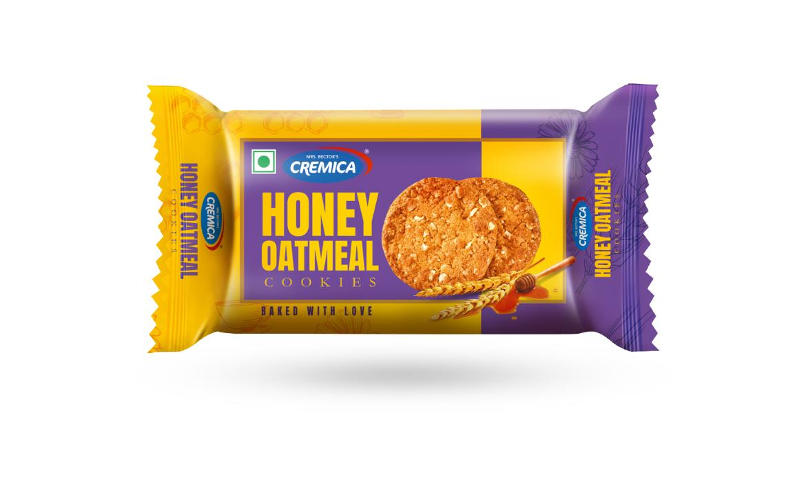 Cremica Honey Oatmeal Cookies MRP 55