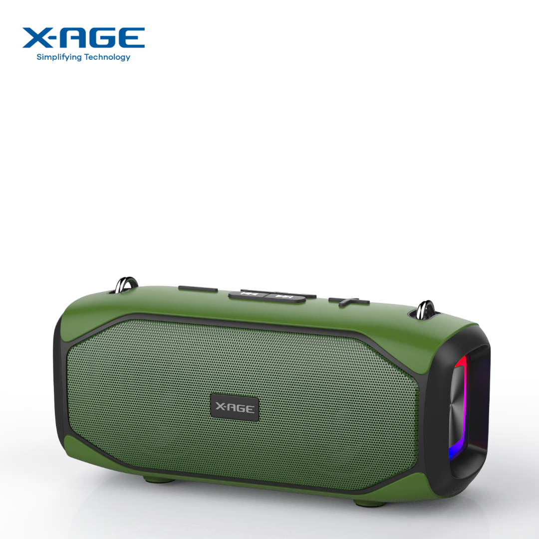 ConvE Stereo 20W Bt.Speaker (XBS09)-Green