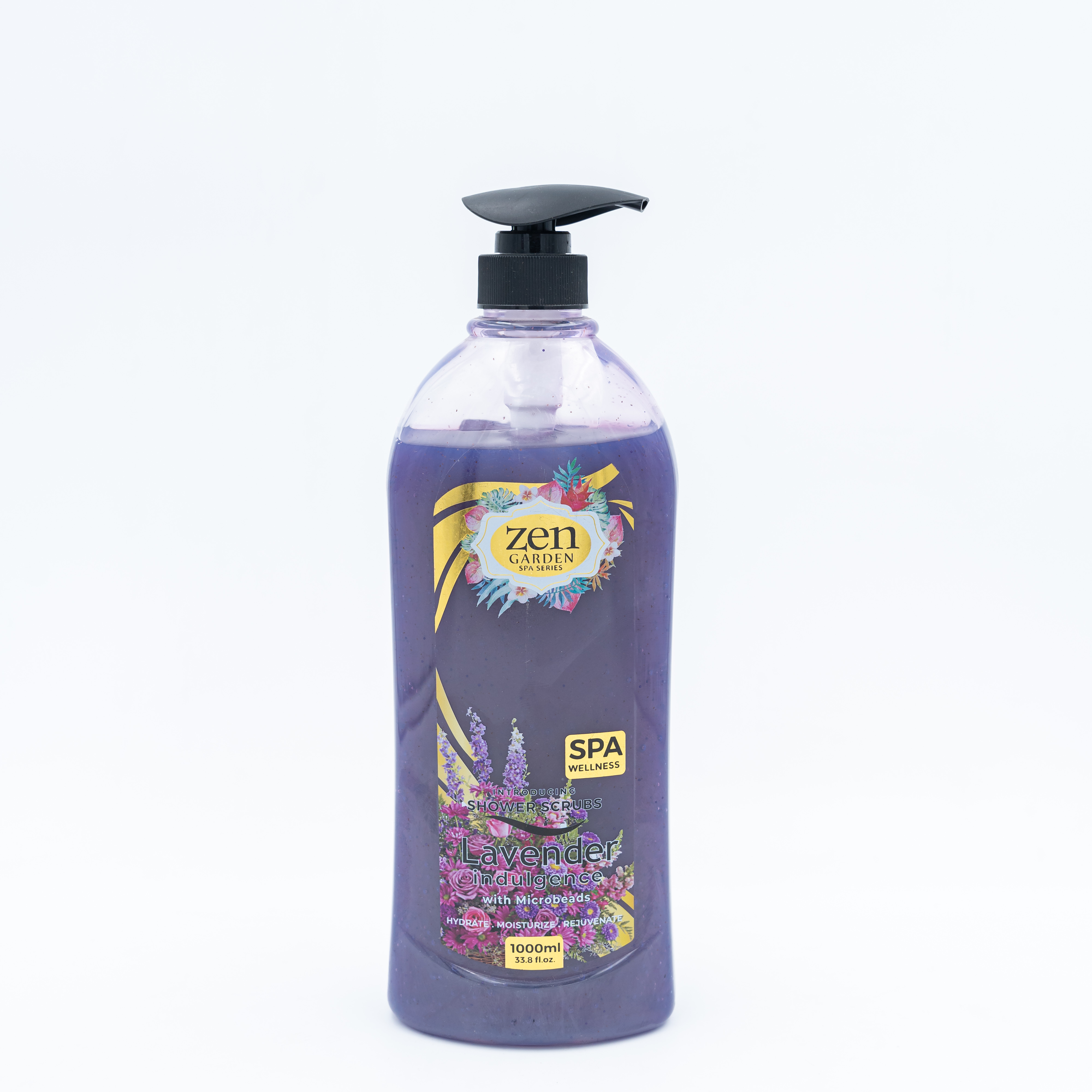 ZEN SHOWER SCRUB SPA -LAVENDAR 1L MRP1024