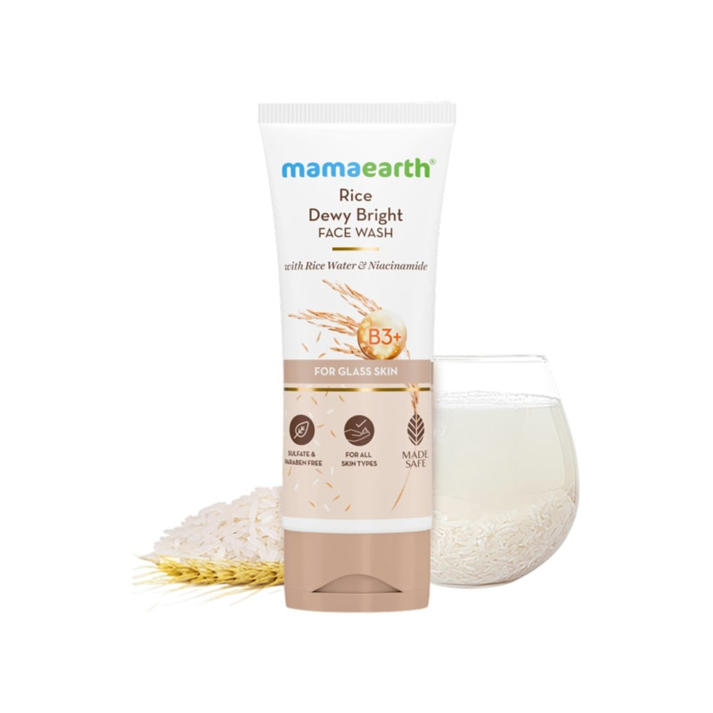 Mama Earth Rice Face Wash 100mL MRP 430.4