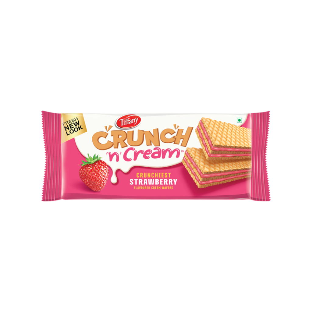 Tiffany Strawberry Cream Wafers 65g MRP 145