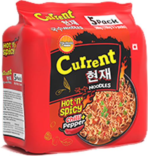 Current Hot&Spicy Noodles pack of 5